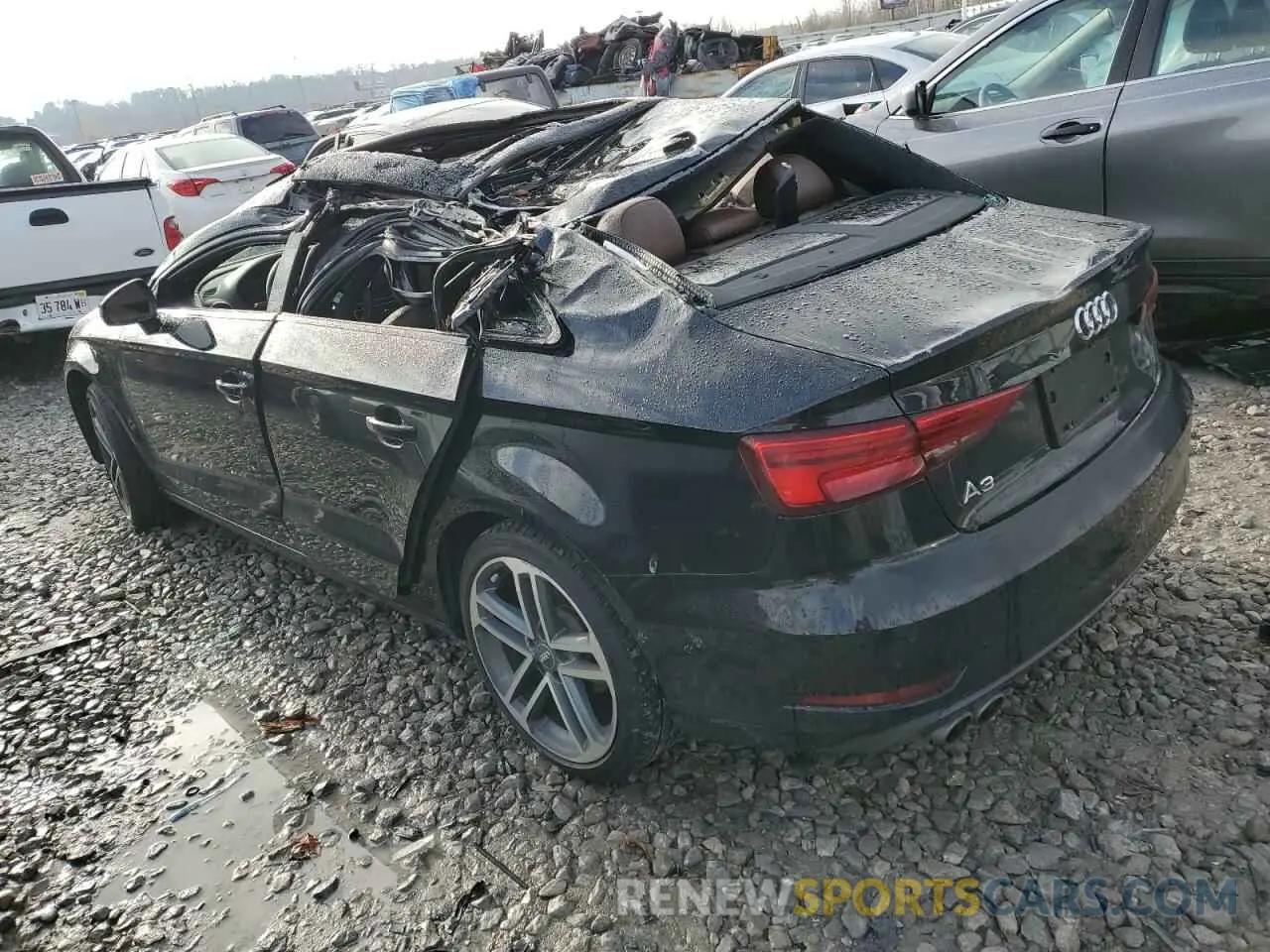 2 Фотография поврежденного автомобиля WAUAUGFF5LA105349 AUDI A3 2020