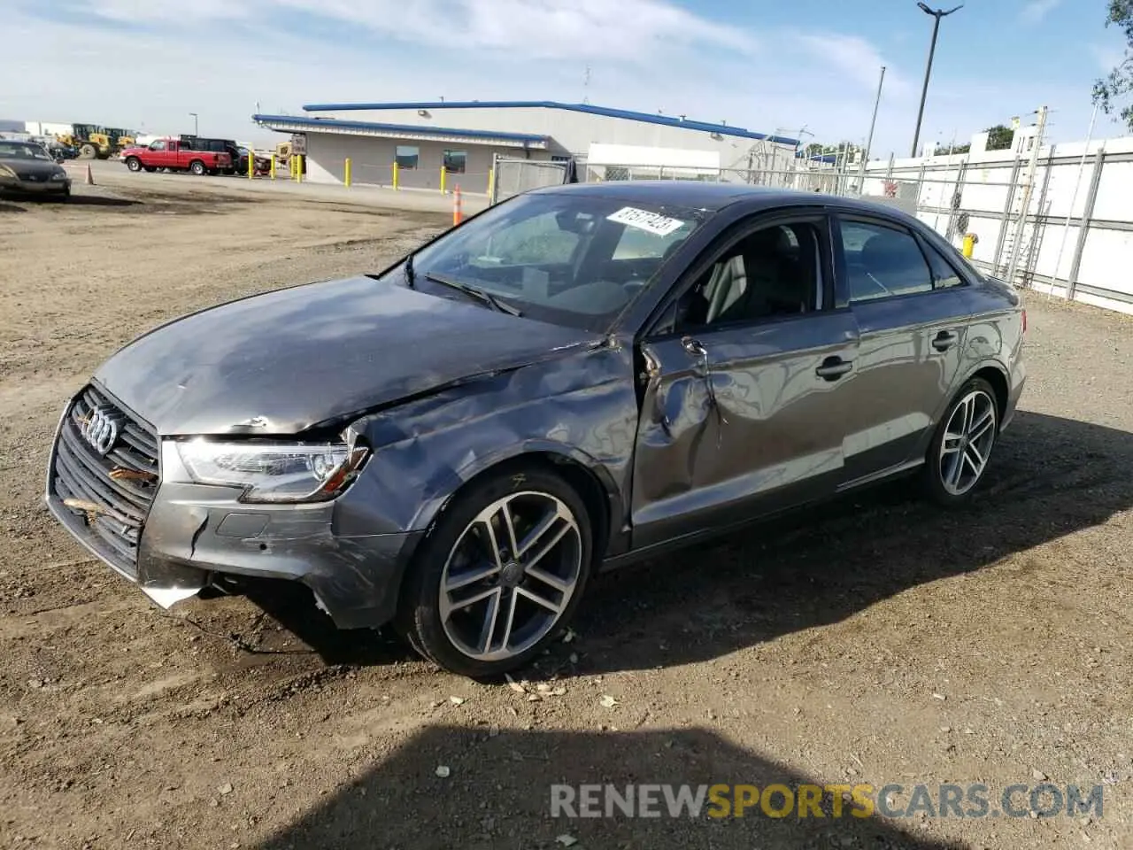 1 Photograph of a damaged car WAUAUGFF8LA030484 AUDI A3 2020