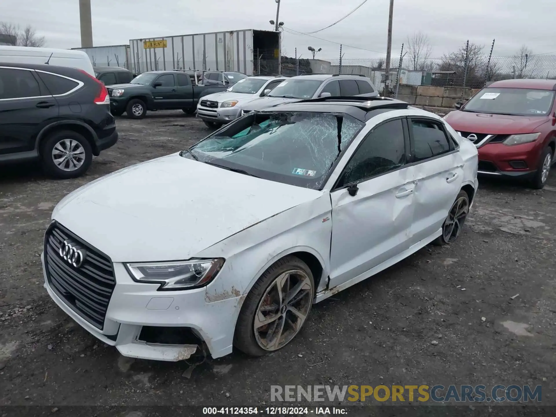 6 Фотография поврежденного автомобиля WAUBEGFF0LA105860 AUDI A3 2020