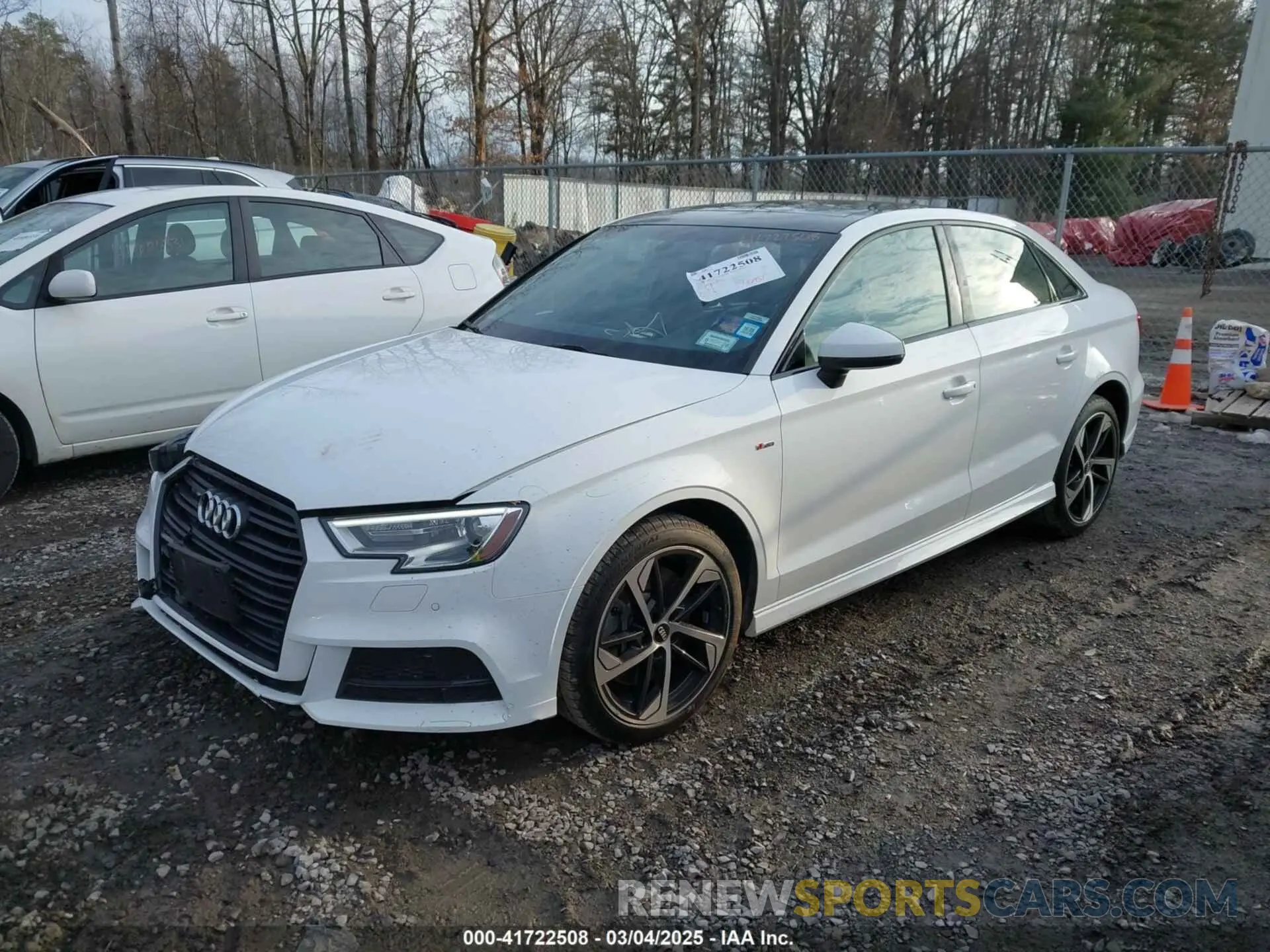 2 Photograph of a damaged car WAUBEGFF2LA095042 AUDI A3 2020