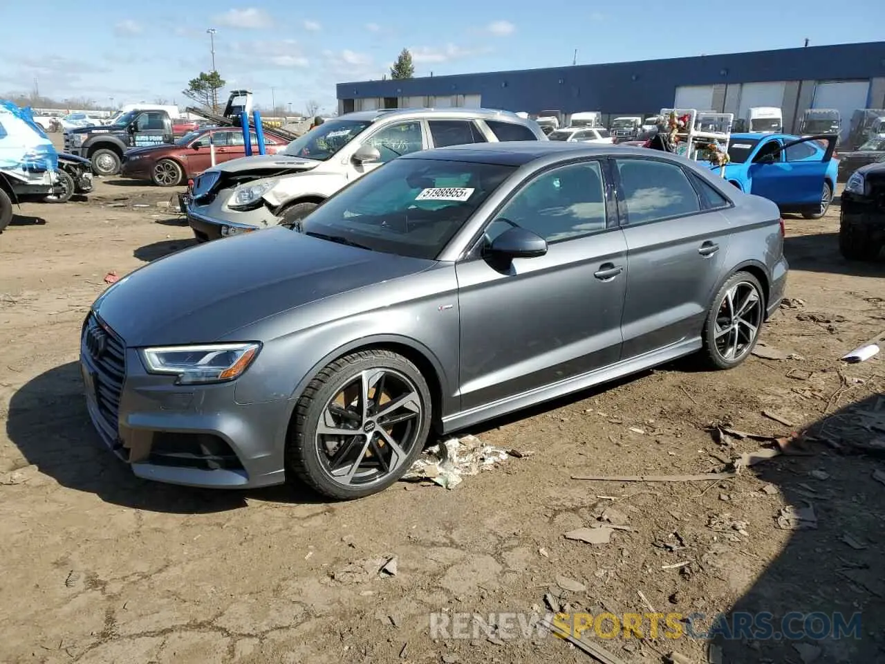 1 Photograph of a damaged car WAUJEGFF3LA035539 AUDI A3 2020