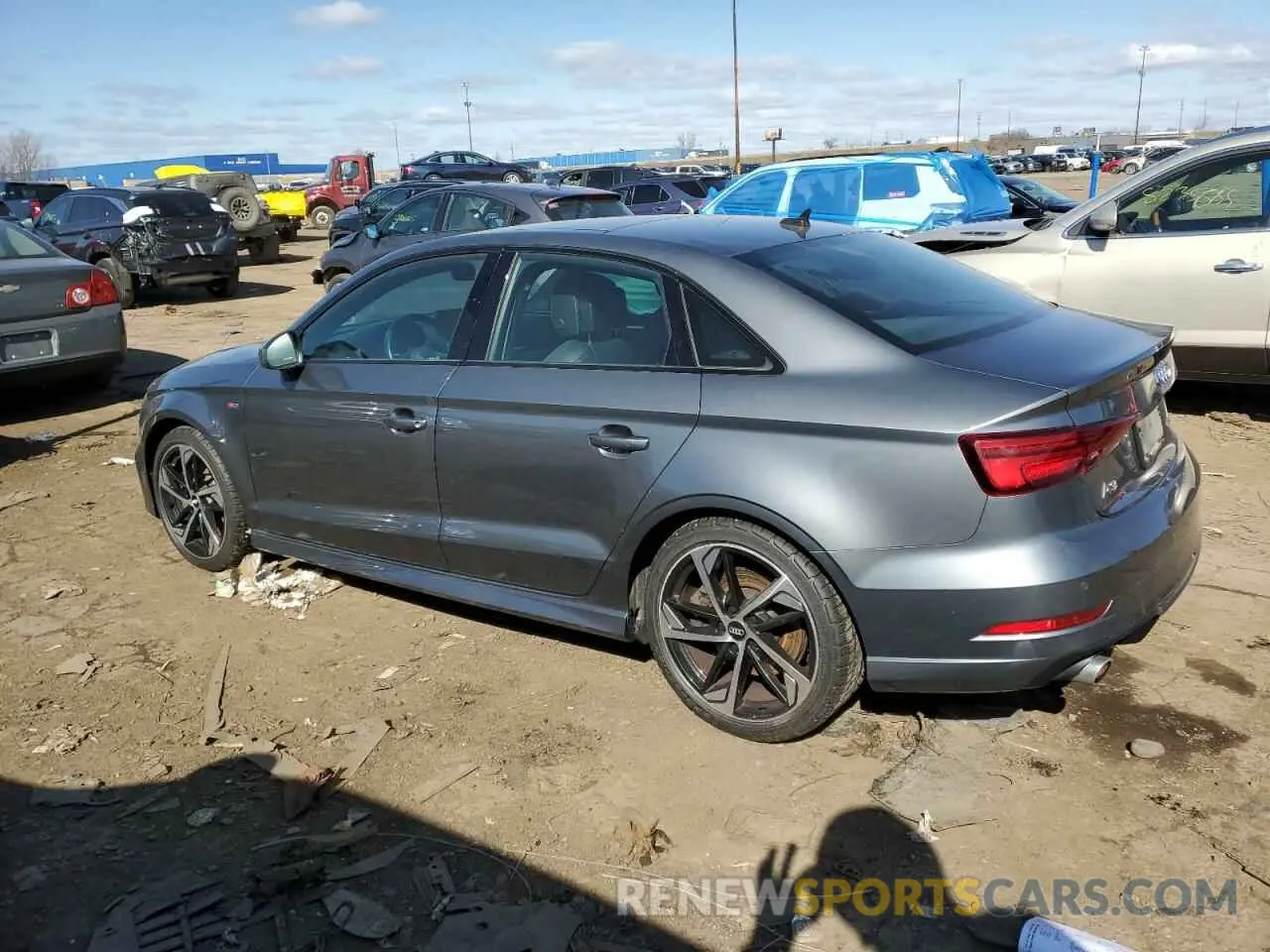 2 Photograph of a damaged car WAUJEGFF3LA035539 AUDI A3 2020