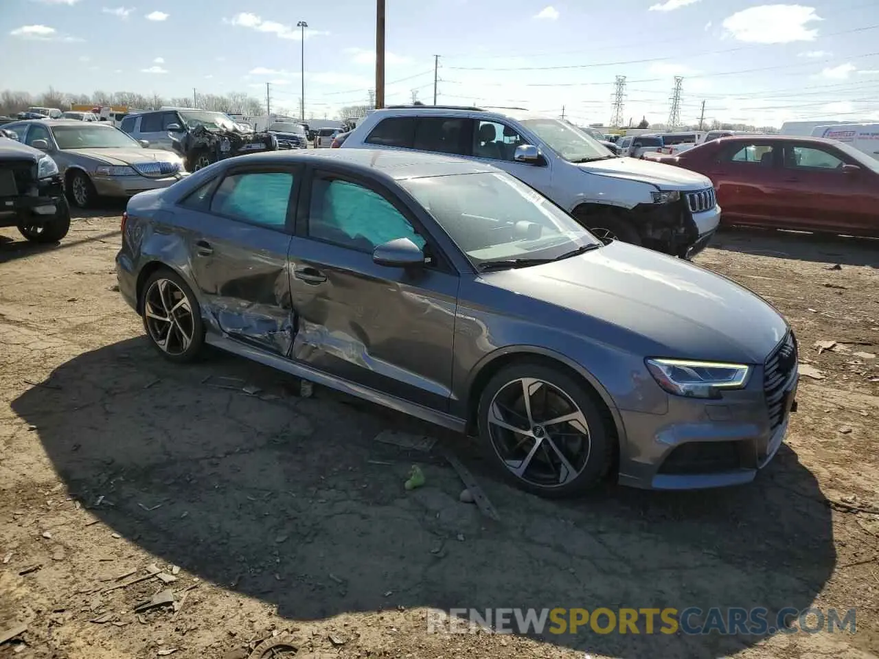 4 Photograph of a damaged car WAUJEGFF3LA035539 AUDI A3 2020