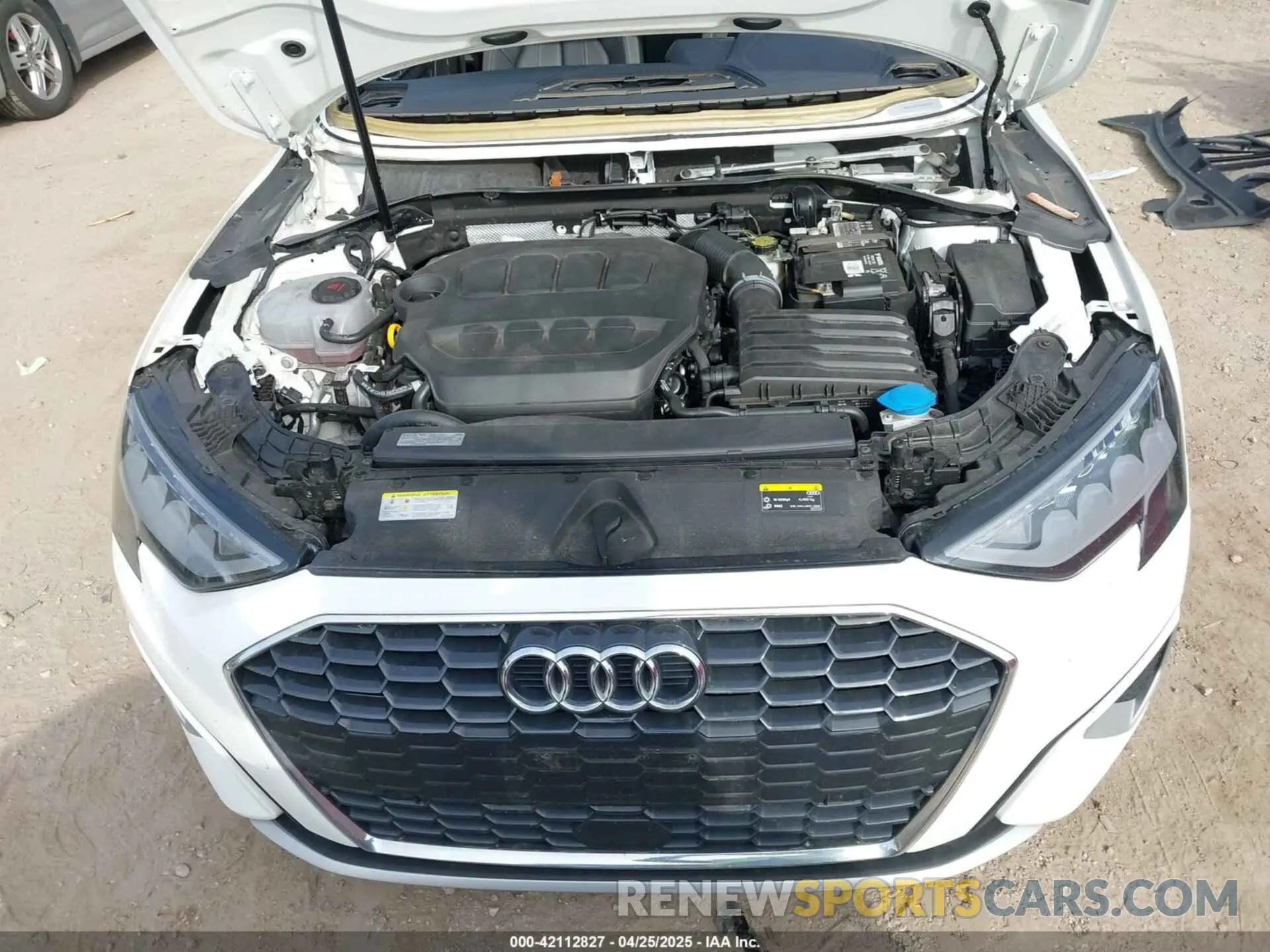 10 Фотография поврежденного автомобиля WAUAUDGY2NA033575 AUDI A3 2022