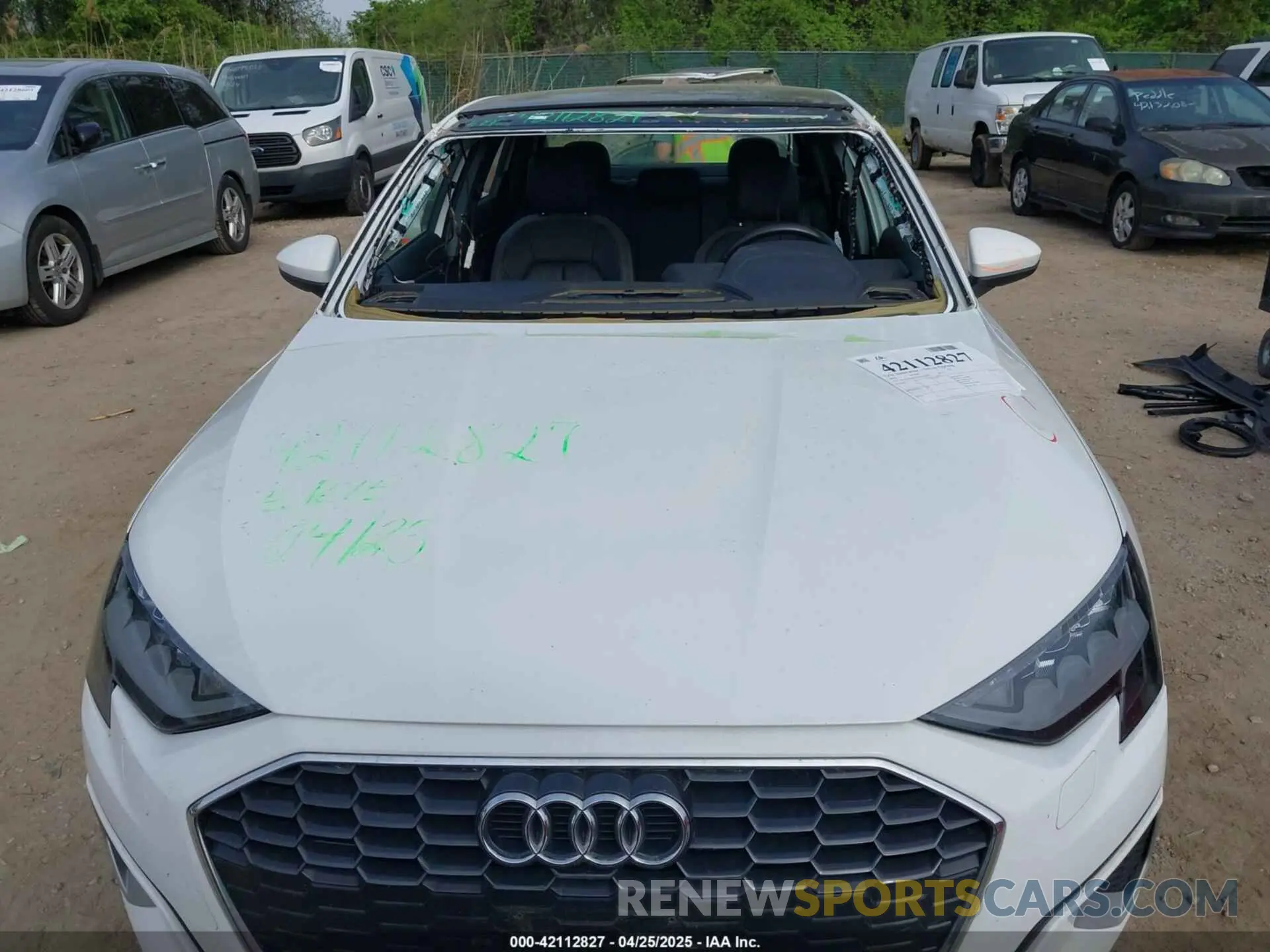 6 Фотография поврежденного автомобиля WAUAUDGY2NA033575 AUDI A3 2022