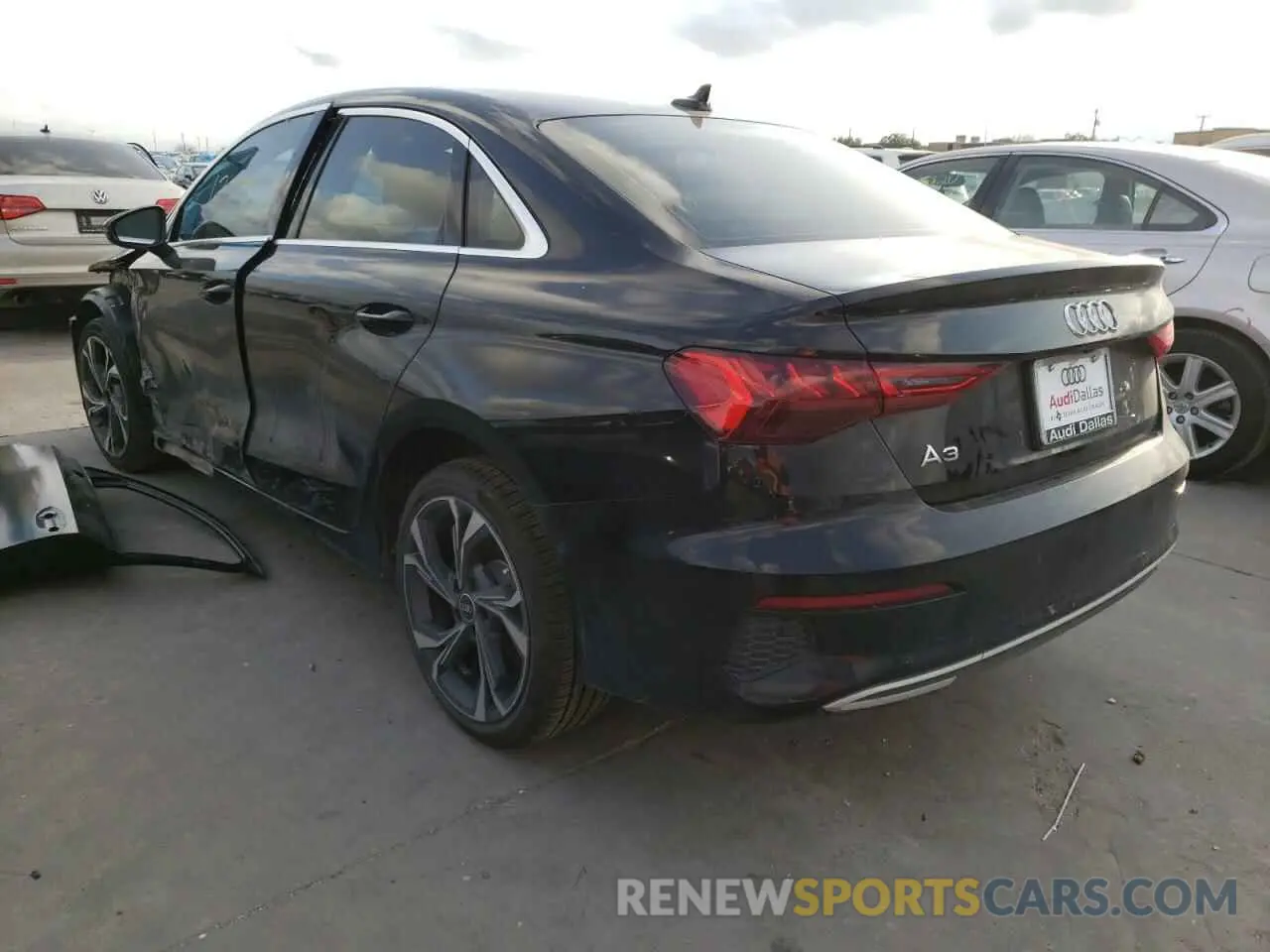 3 Фотография поврежденного автомобиля WAUAUDGY3NA010516 AUDI A3 2022