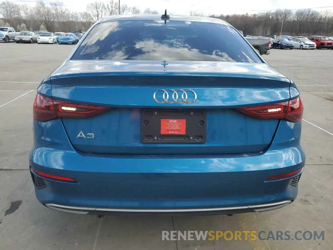6 Фотография поврежденного автомобиля WAUAUDGY3NA076385 AUDI A3 2022
