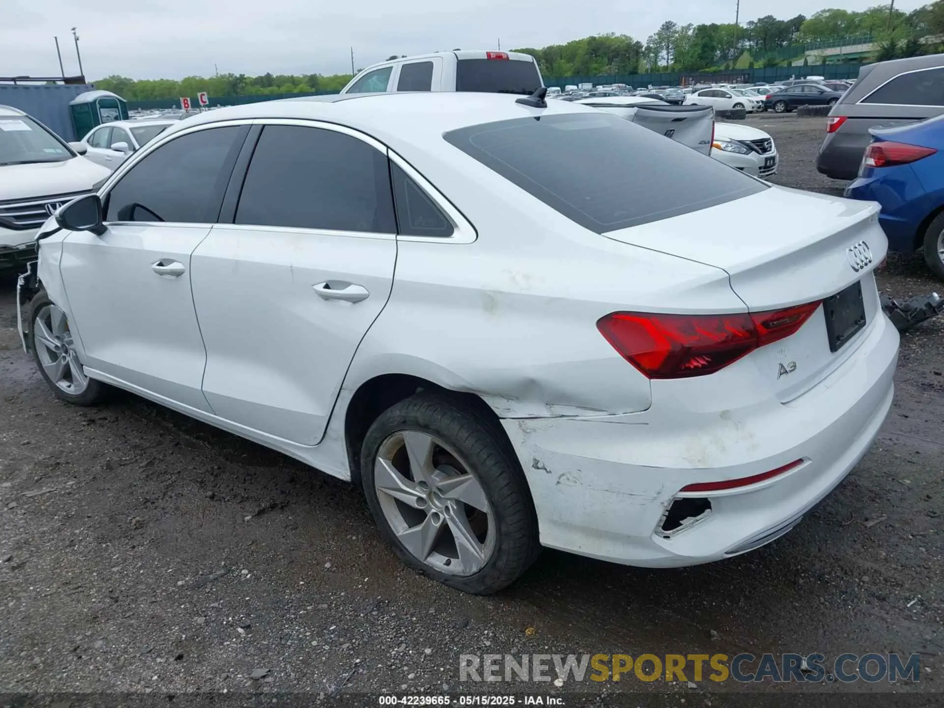 3 Фотография поврежденного автомобиля WAUAUDGY6NA031540 AUDI A3 2022