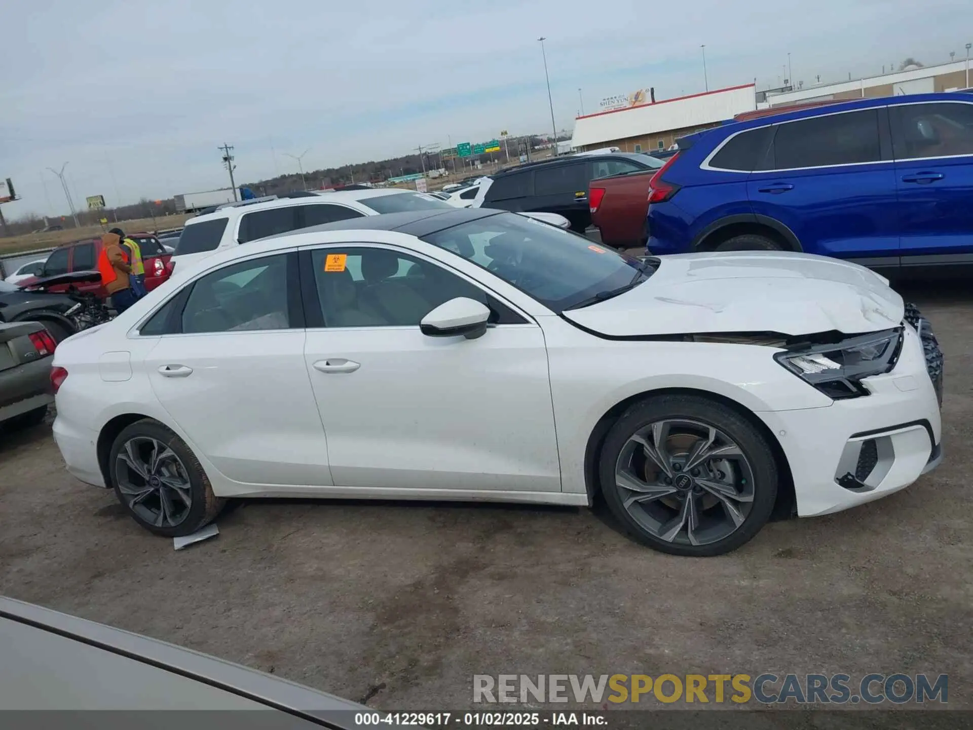 13 Photograph of a damaged car WAUAUDGY7NA012835 AUDI A3 2022