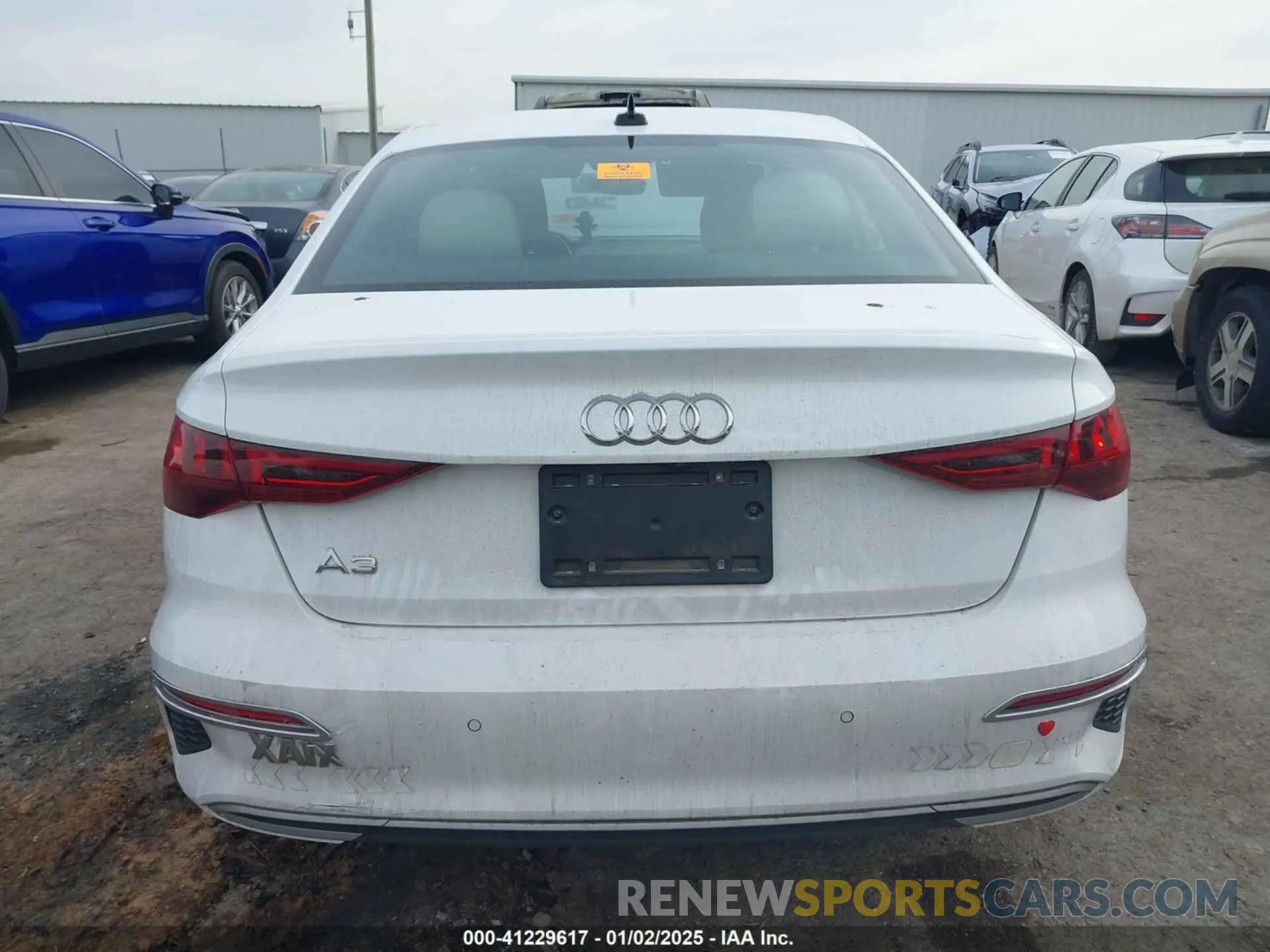 16 Photograph of a damaged car WAUAUDGY7NA012835 AUDI A3 2022