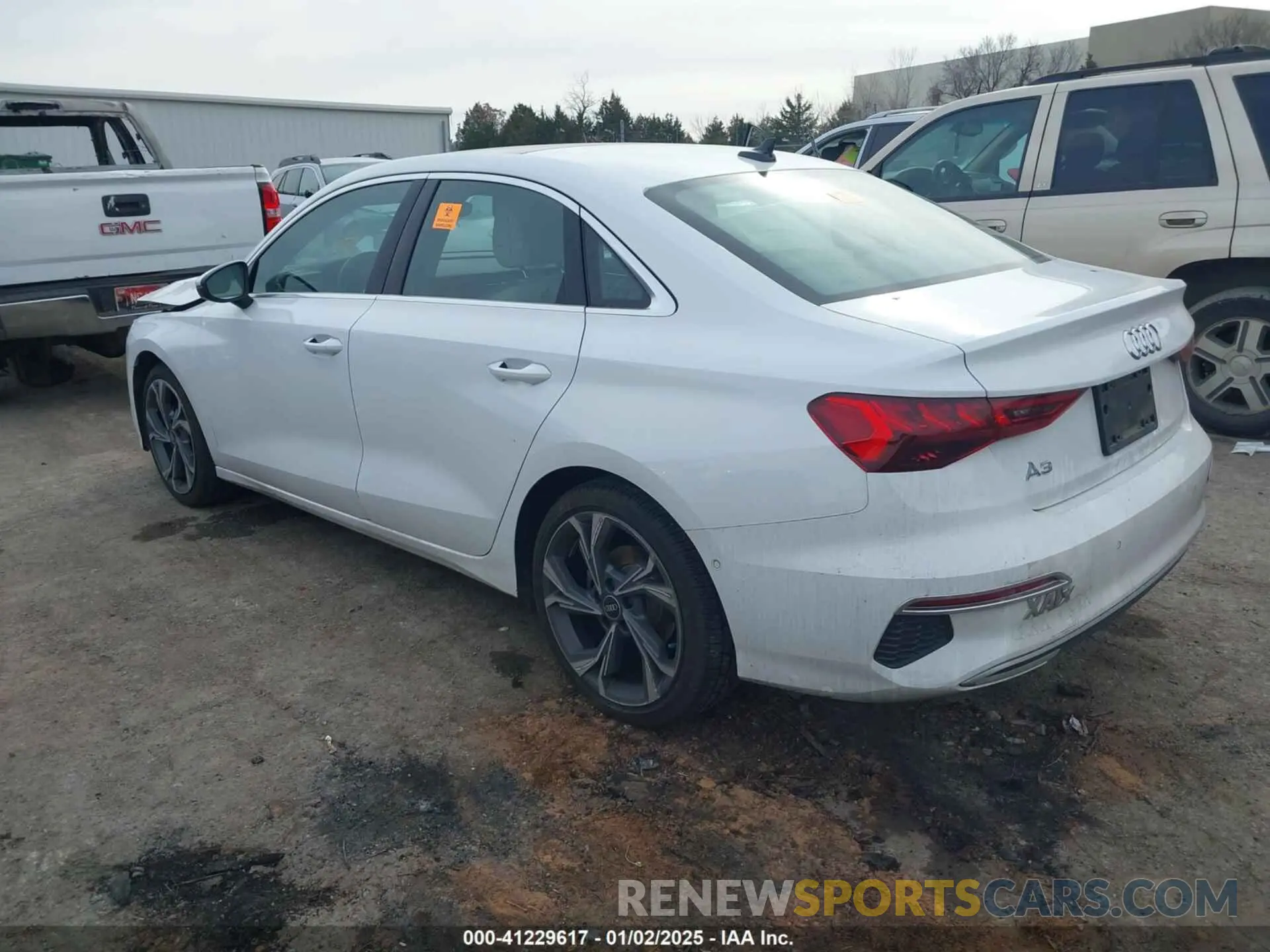 3 Photograph of a damaged car WAUAUDGY7NA012835 AUDI A3 2022