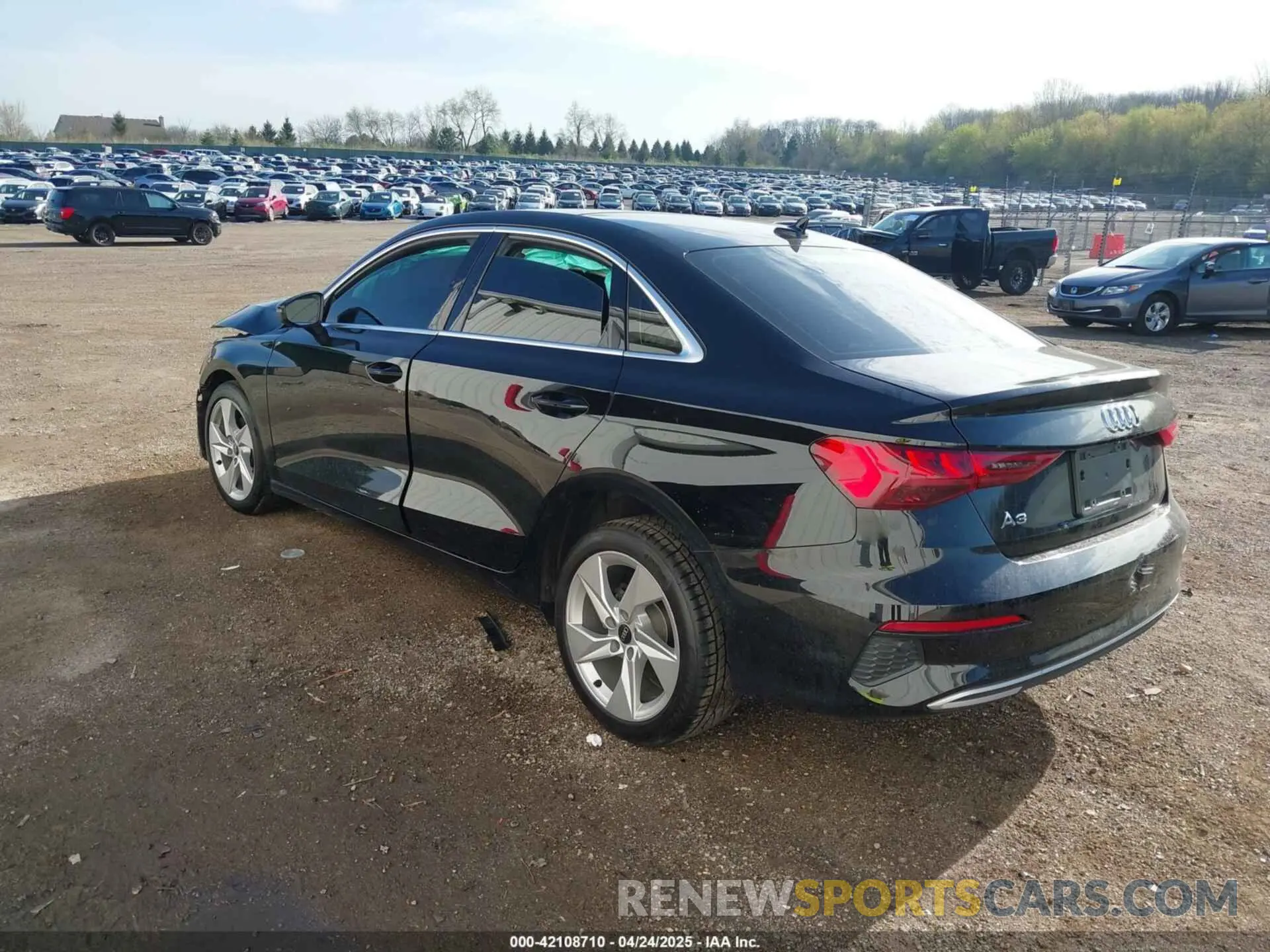 3 Photograph of a damaged car WAUAUDGY7NA029750 AUDI A3 2022