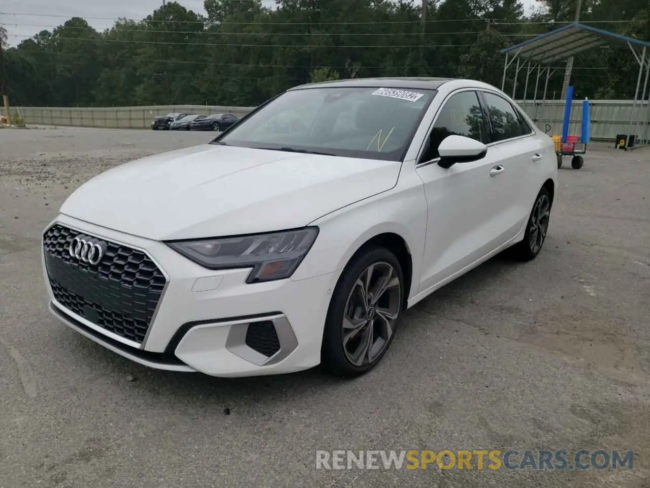 2 Фотография поврежденного автомобиля WAUAUDGY7NA030218 AUDI A3 2022