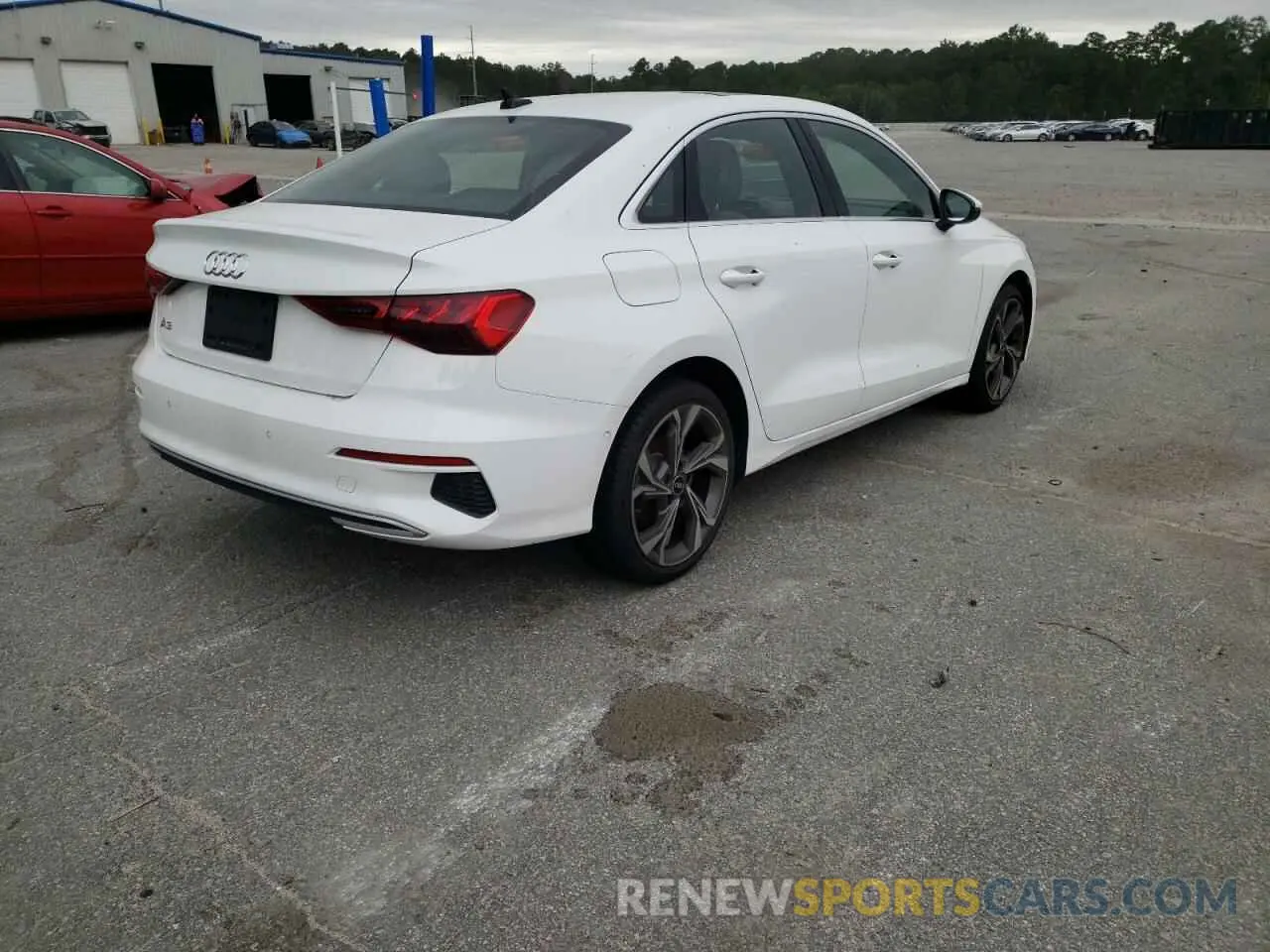 4 Фотография поврежденного автомобиля WAUAUDGY7NA030218 AUDI A3 2022