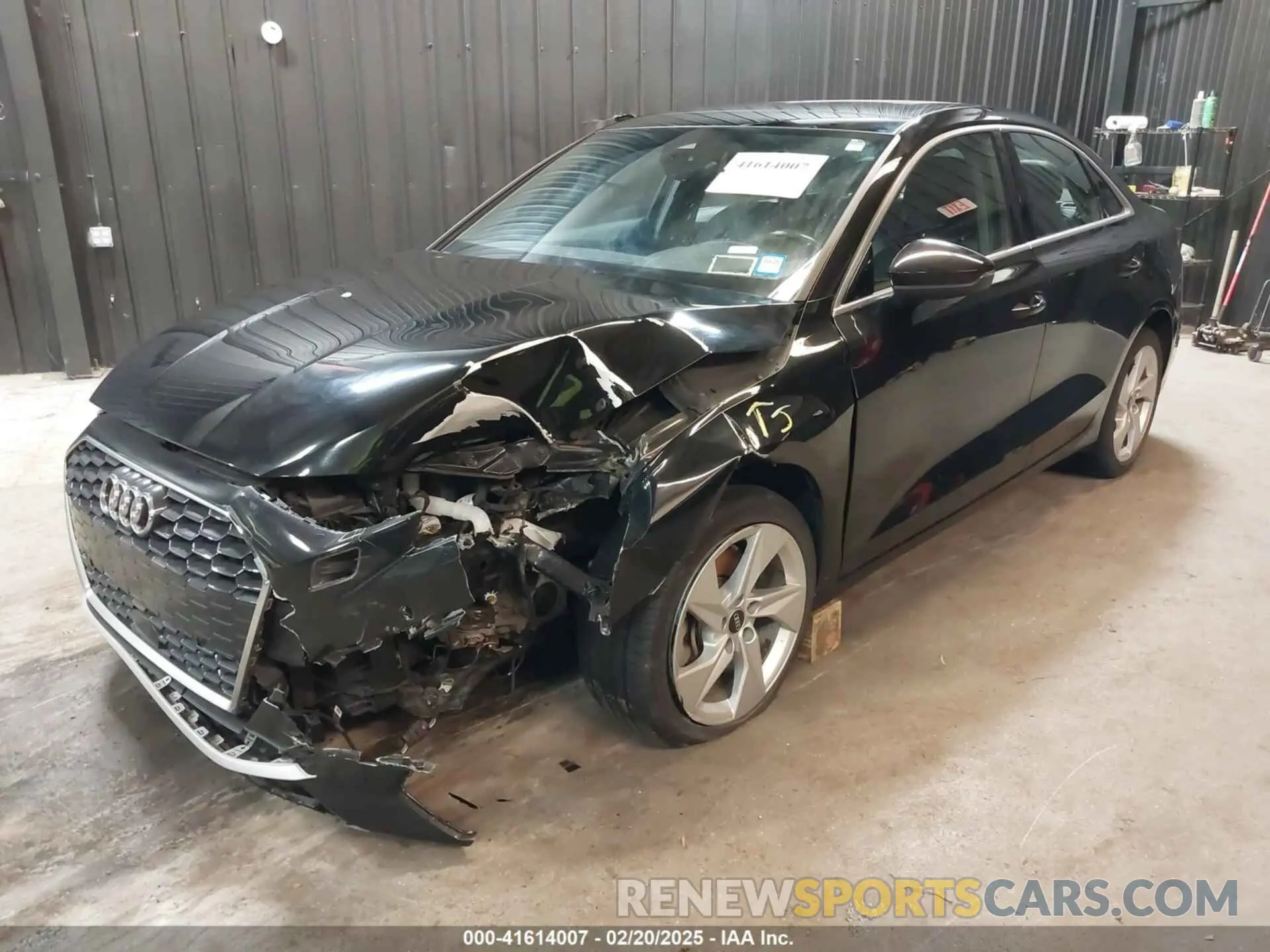 2 Photograph of a damaged car WAUAUDGY7NA089656 AUDI A3 2022