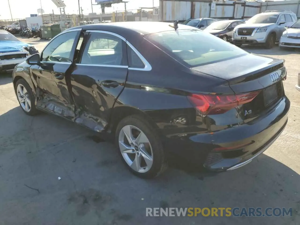 2 Photograph of a damaged car WAUAUDGY9NA040121 AUDI A3 2022