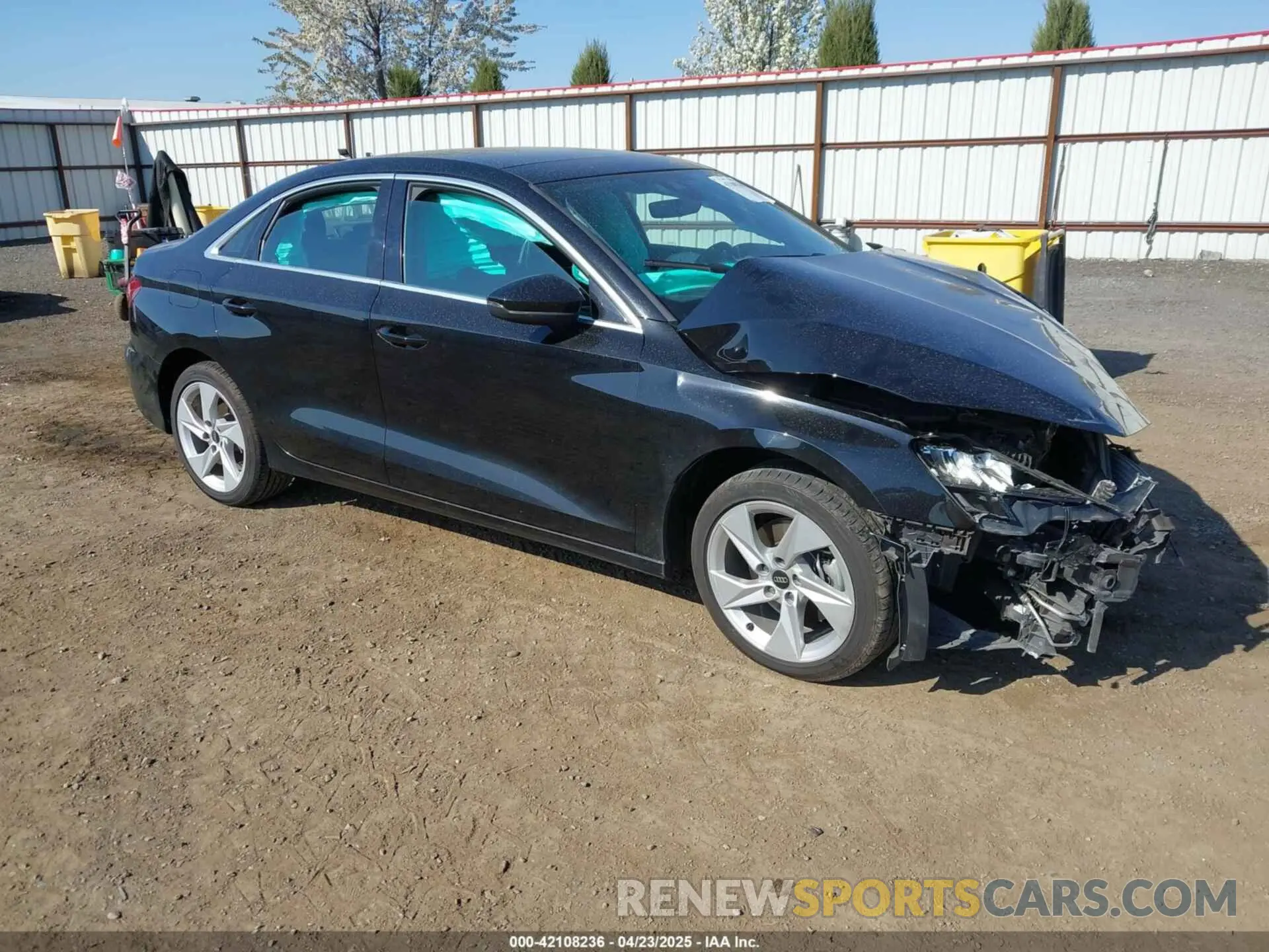 1 Photograph of a damaged car WAUAUDGY9NA045562 AUDI A3 2022
