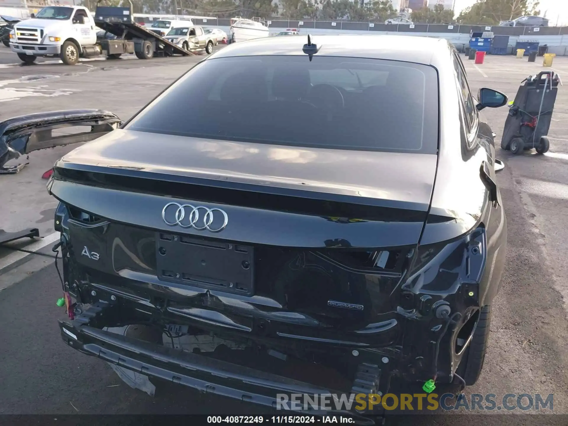 6 Photograph of a damaged car WAUHUDGY9NA093089 AUDI A3 2022