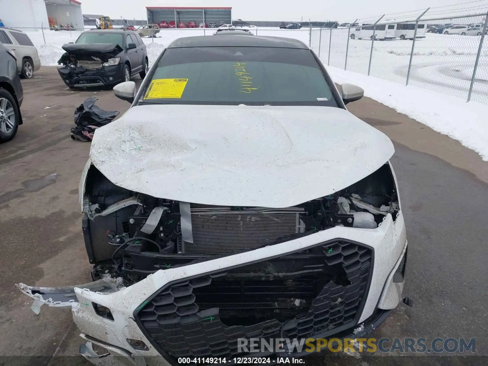13 Photograph of a damaged car WAUAUDGY0PA025719 AUDI A3 2023
