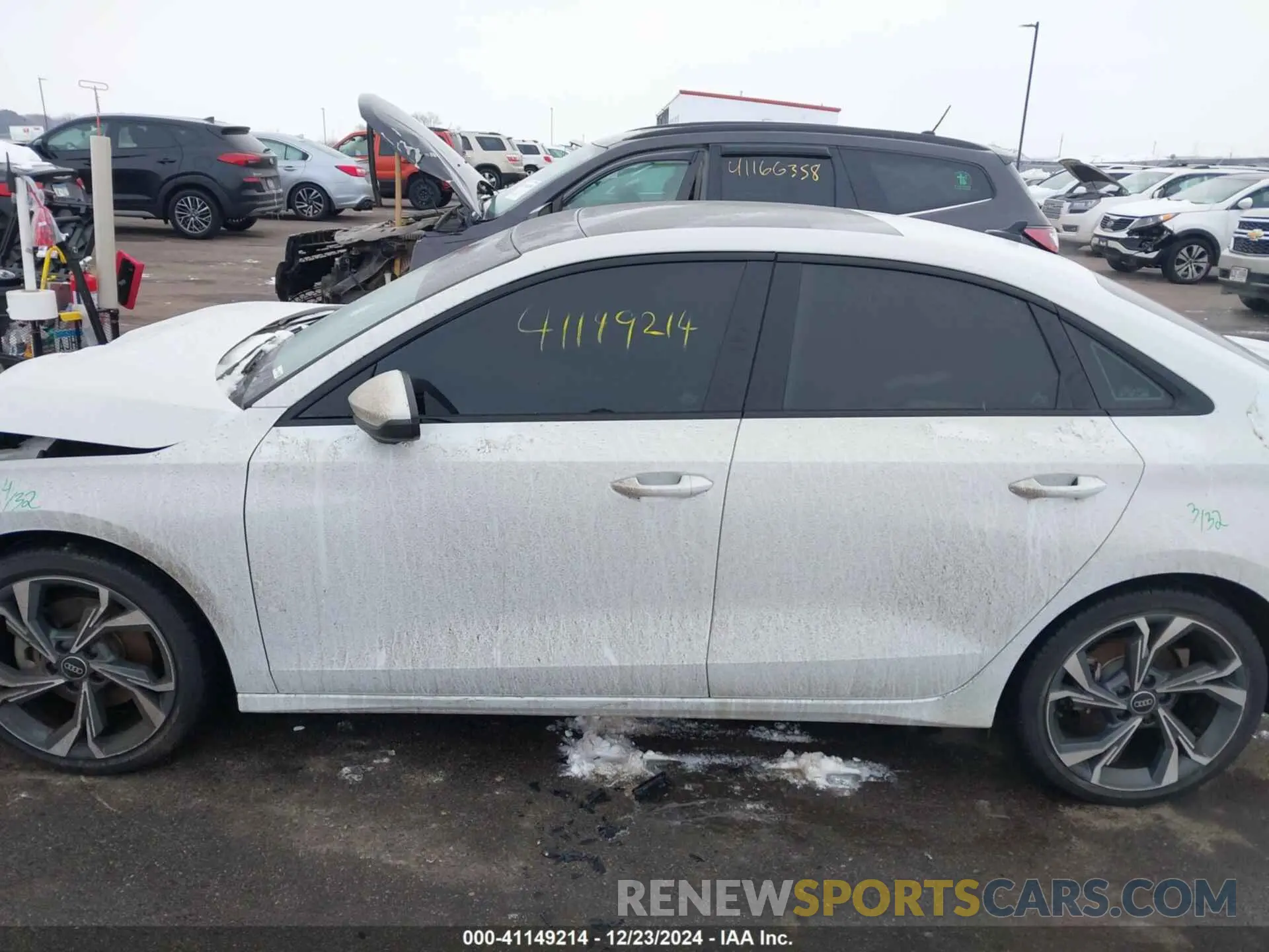 15 Photograph of a damaged car WAUAUDGY0PA025719 AUDI A3 2023