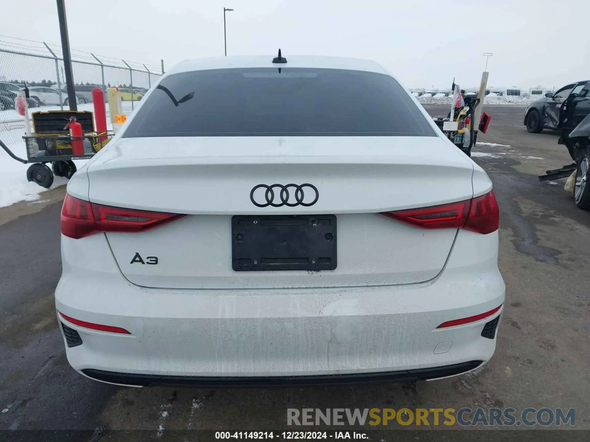 17 Photograph of a damaged car WAUAUDGY0PA025719 AUDI A3 2023