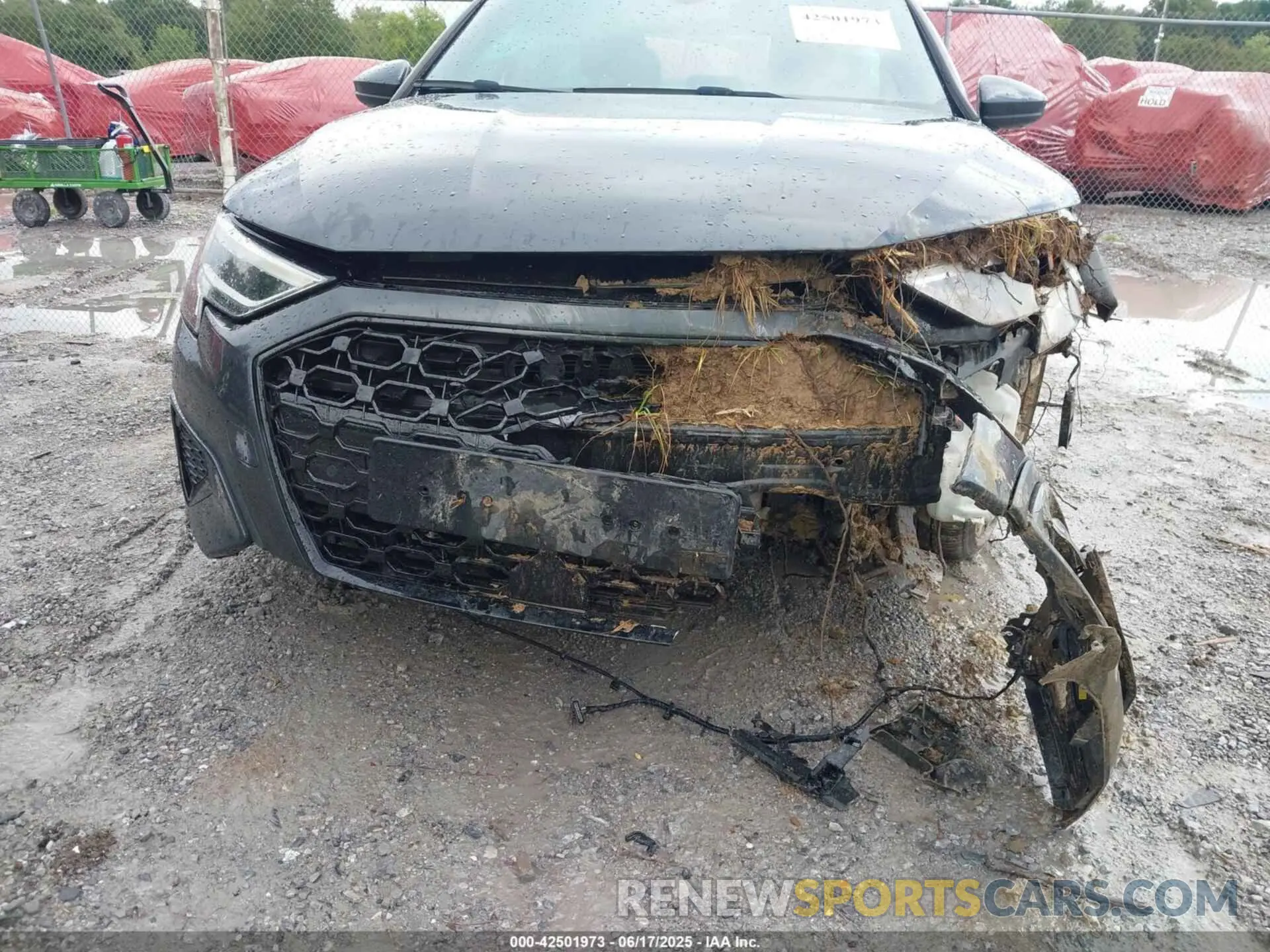 17 Photograph of a damaged car WAUAUDGY0PA040057 AUDI A3 2023