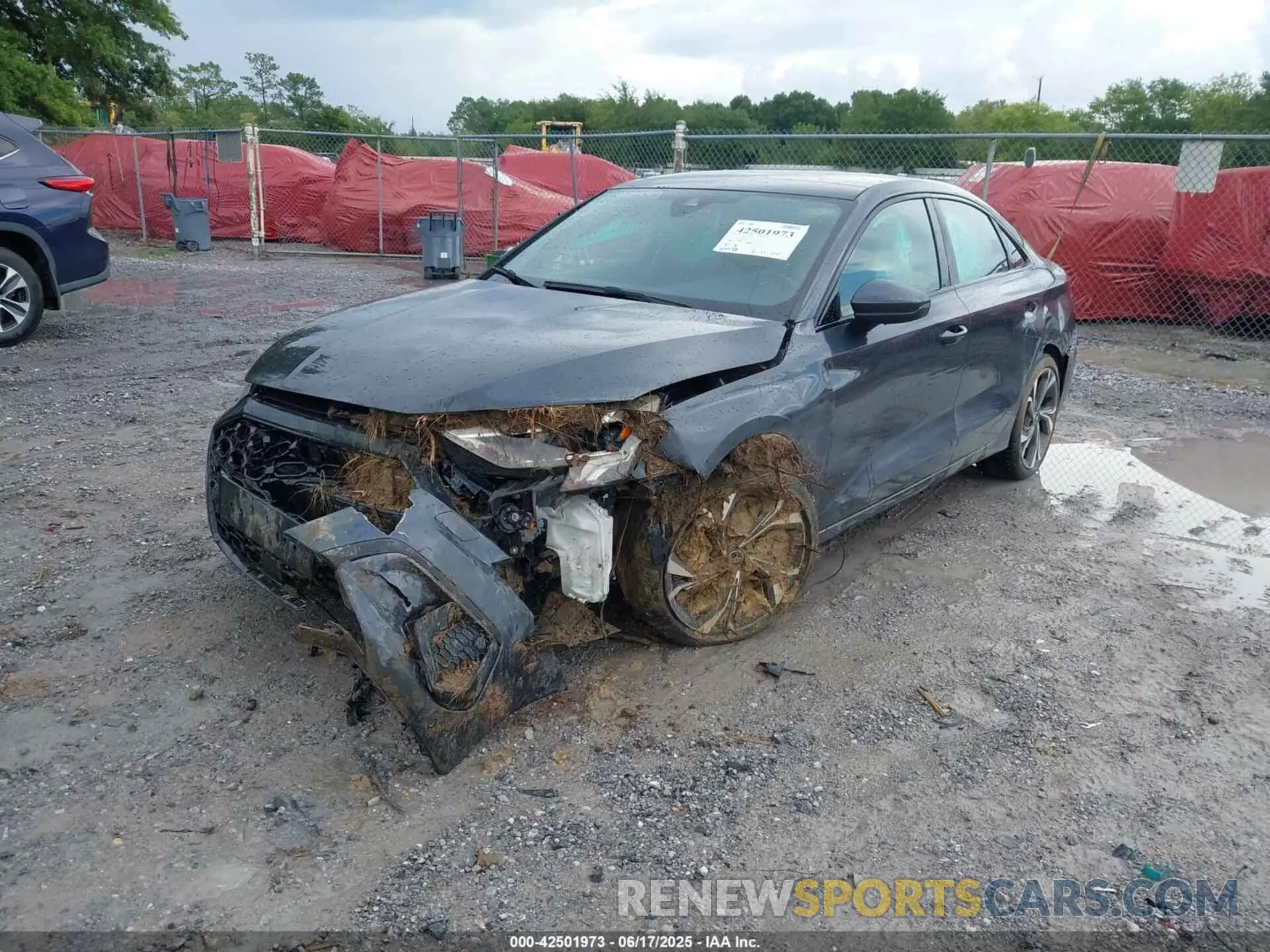 2 Photograph of a damaged car WAUAUDGY0PA040057 AUDI A3 2023