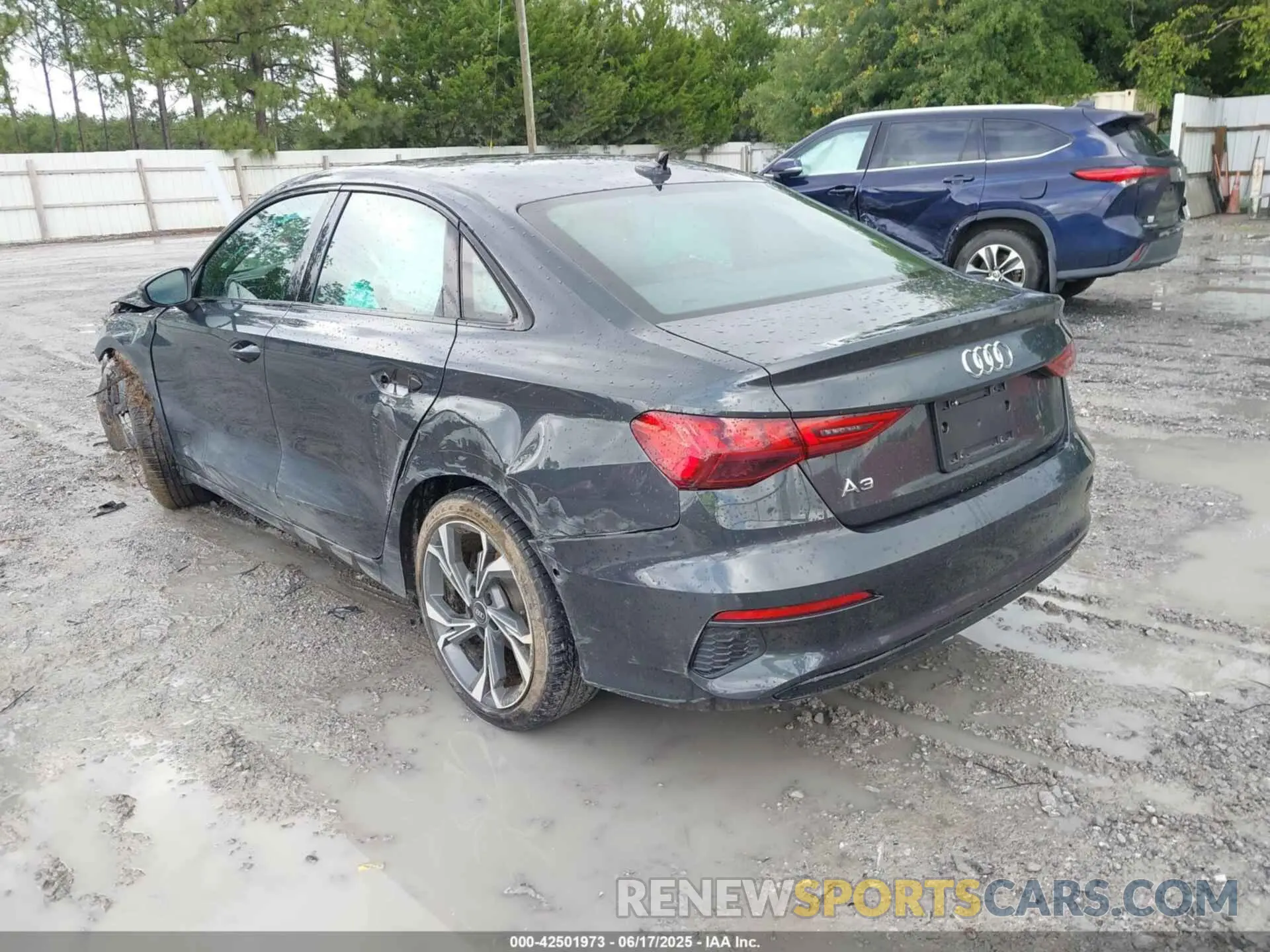 3 Photograph of a damaged car WAUAUDGY0PA040057 AUDI A3 2023