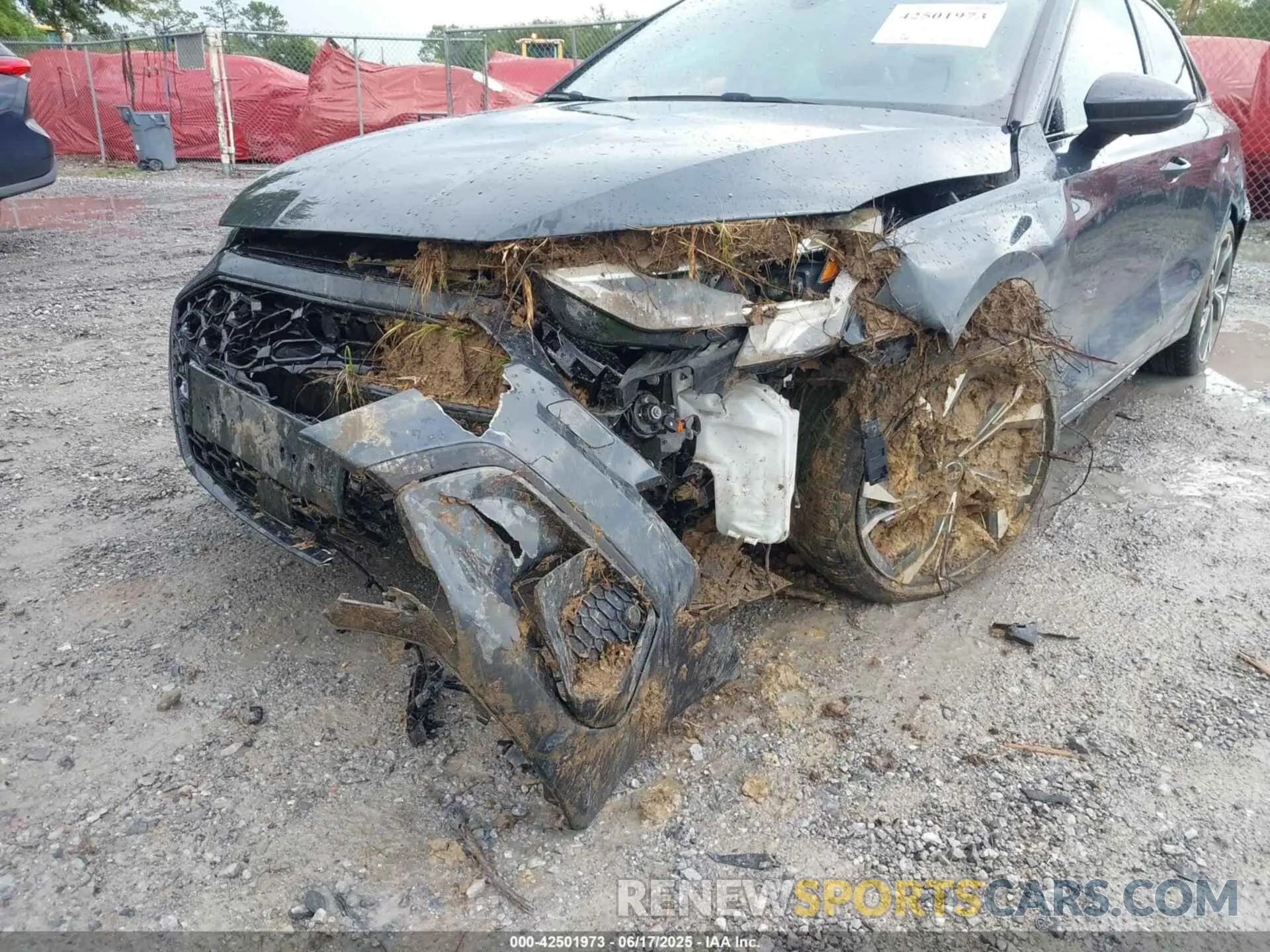 6 Photograph of a damaged car WAUAUDGY0PA040057 AUDI A3 2023