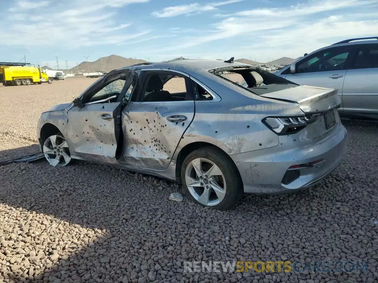 2 Photograph of a damaged car WAUAUDGY0PA062575 AUDI A3 2023
