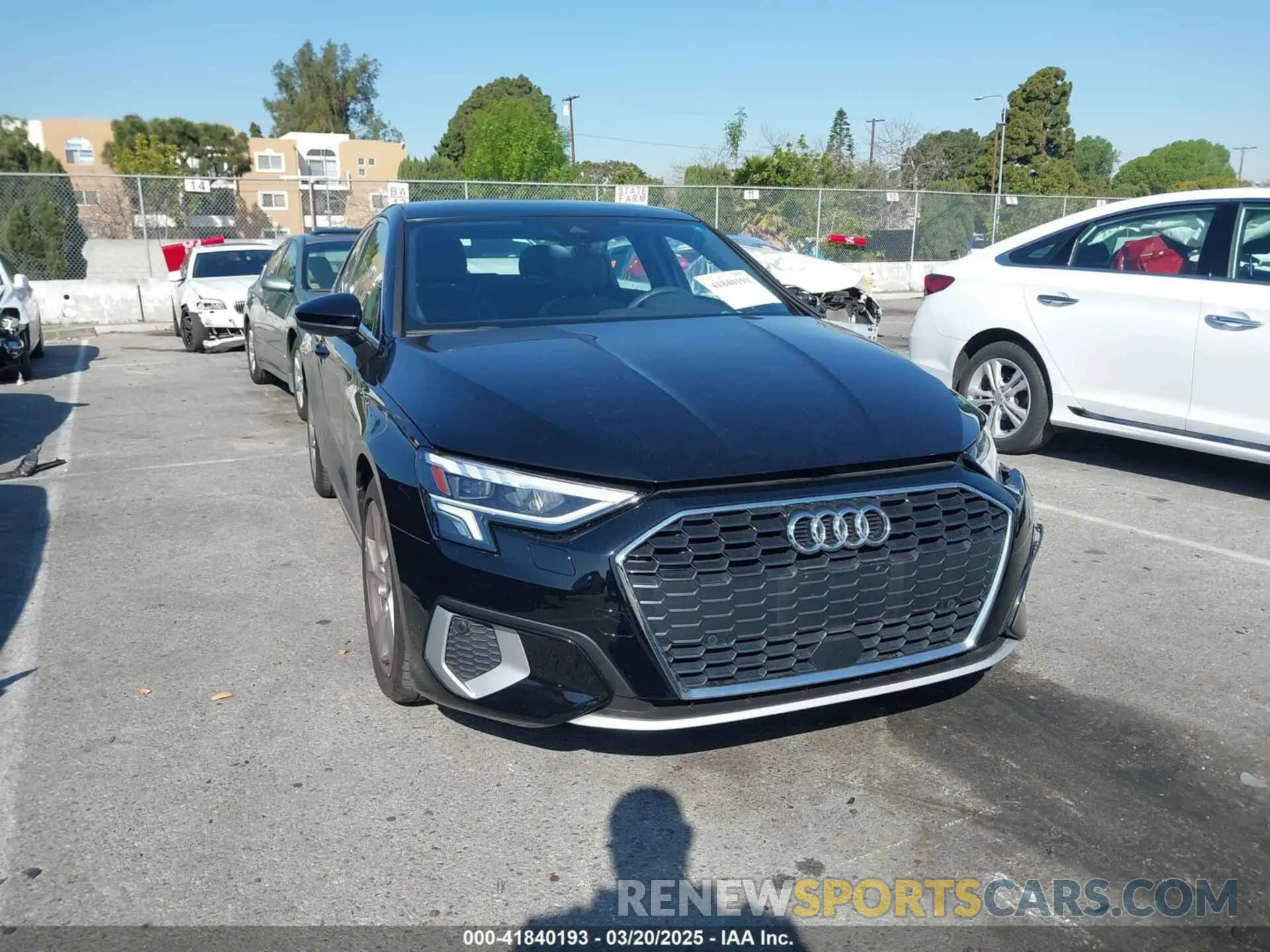 1 Photograph of a damaged car WAUAUDGY1PA037278 AUDI A3 2023