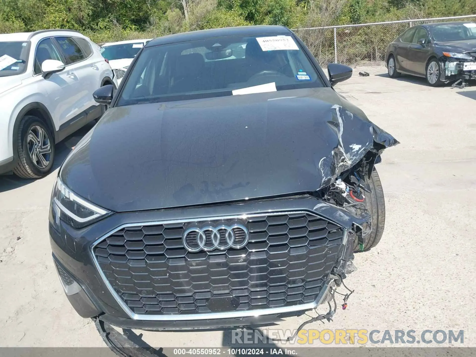 11 Photograph of a damaged car WAUAUDGY4PA074132 AUDI A3 2023