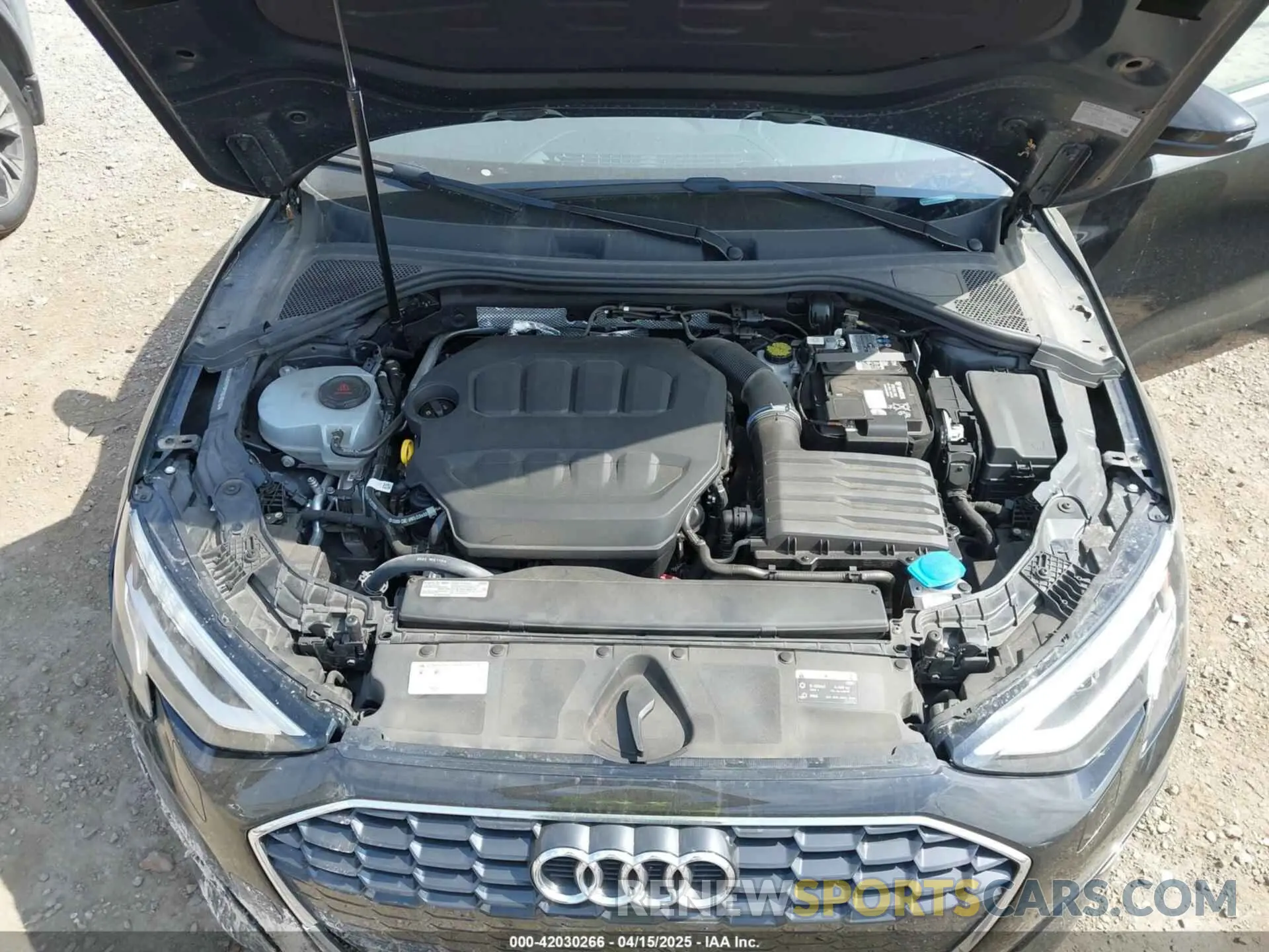 10 Фотография поврежденного автомобиля WAUAUDGY6PA038216 AUDI A3 2023