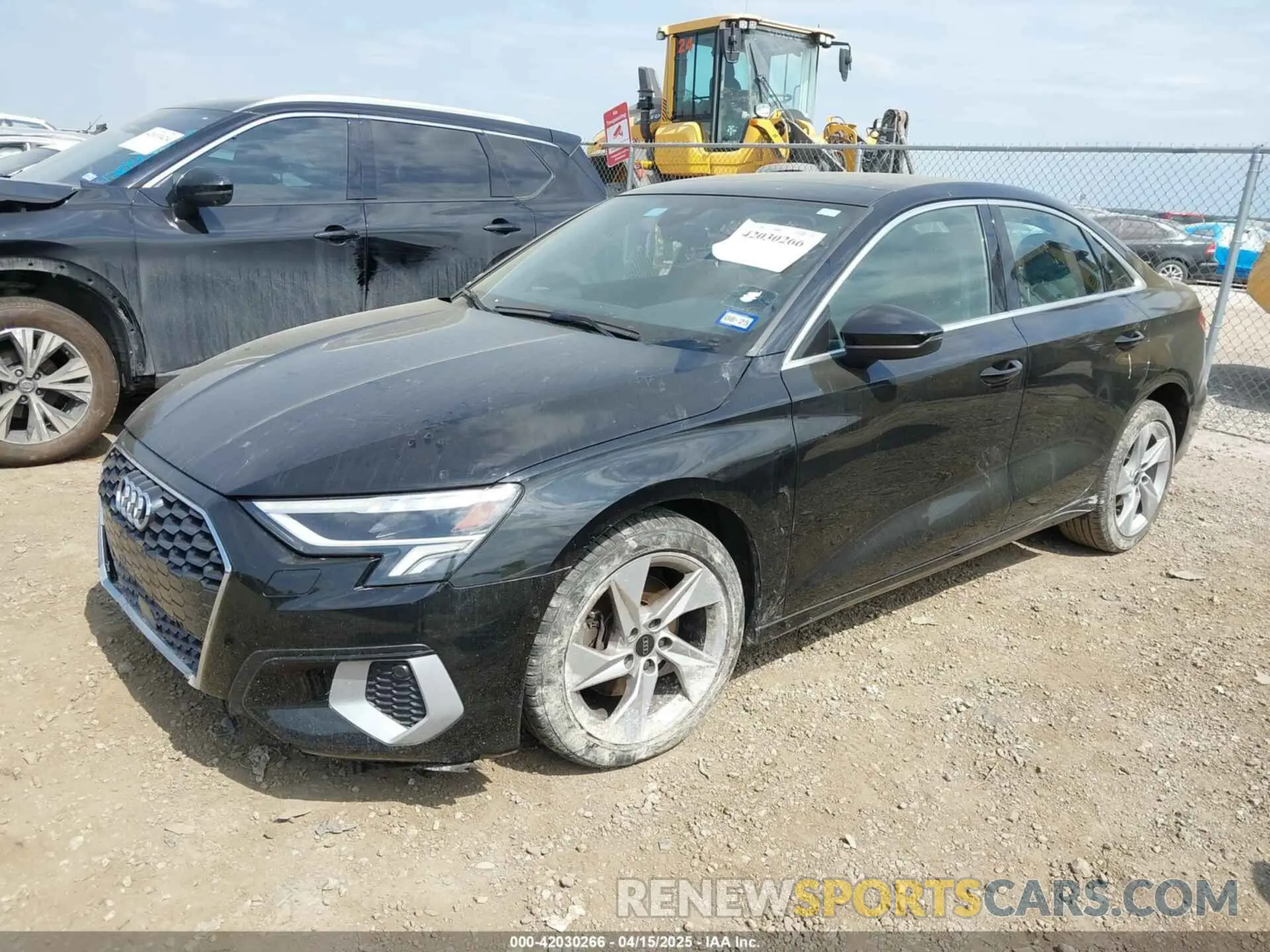 2 Фотография поврежденного автомобиля WAUAUDGY6PA038216 AUDI A3 2023