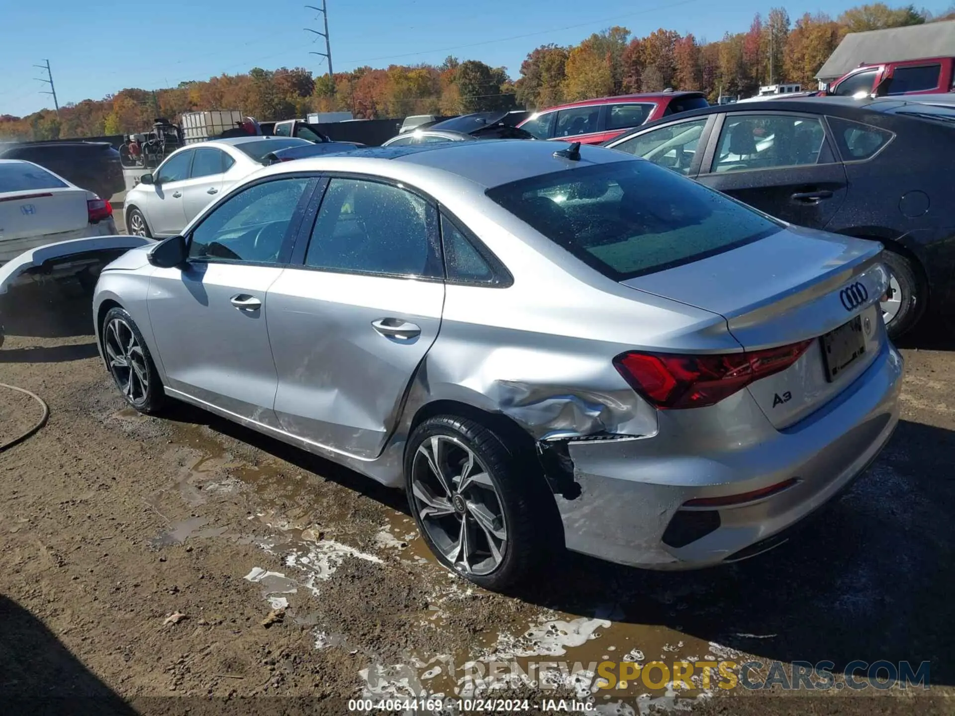 3 Фотография поврежденного автомобиля WAUAUDGY7PA013244 AUDI A3 2023