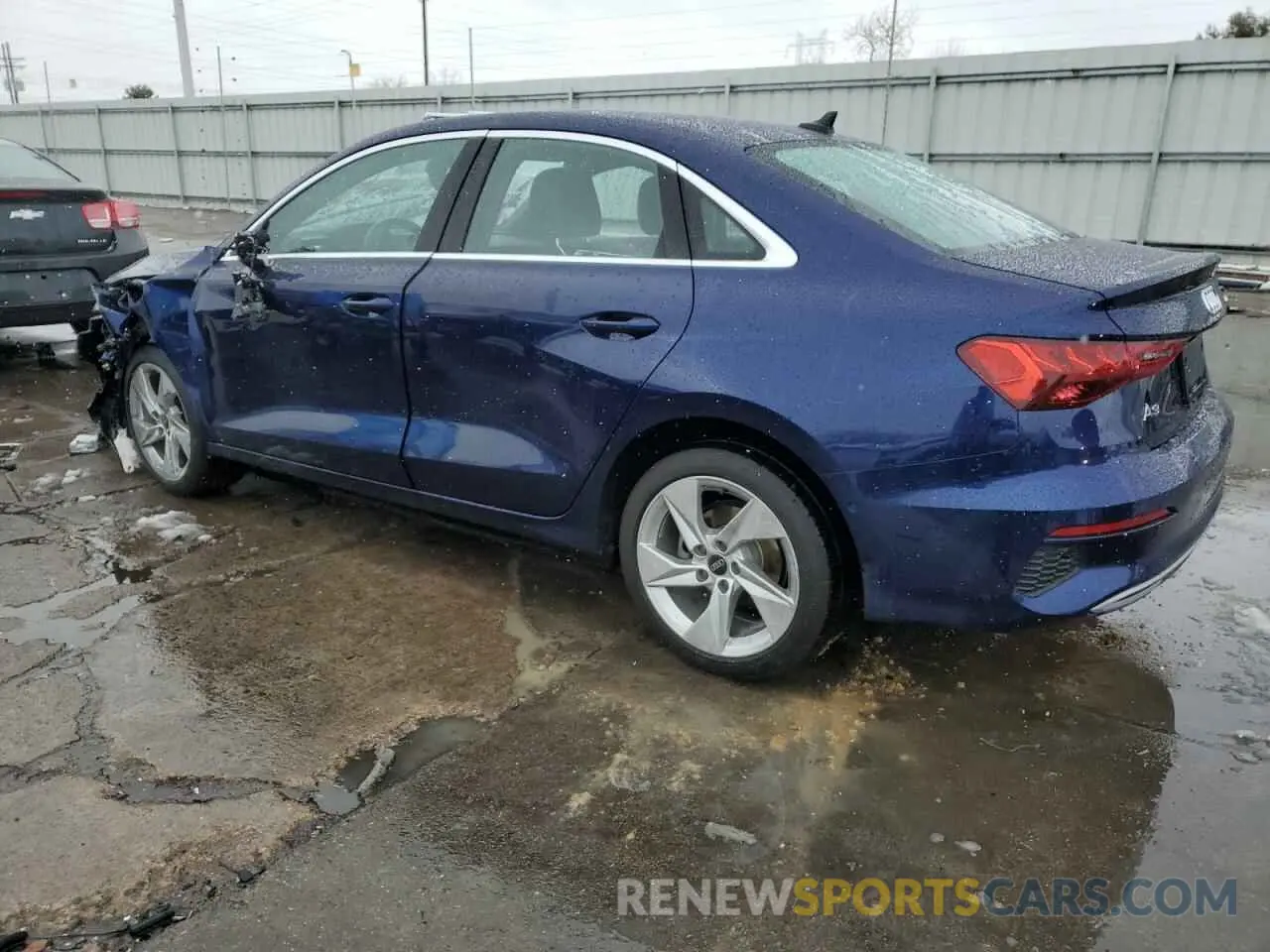 2 Фотография поврежденного автомобиля WAUAUDGY8PA044700 AUDI A3 2023