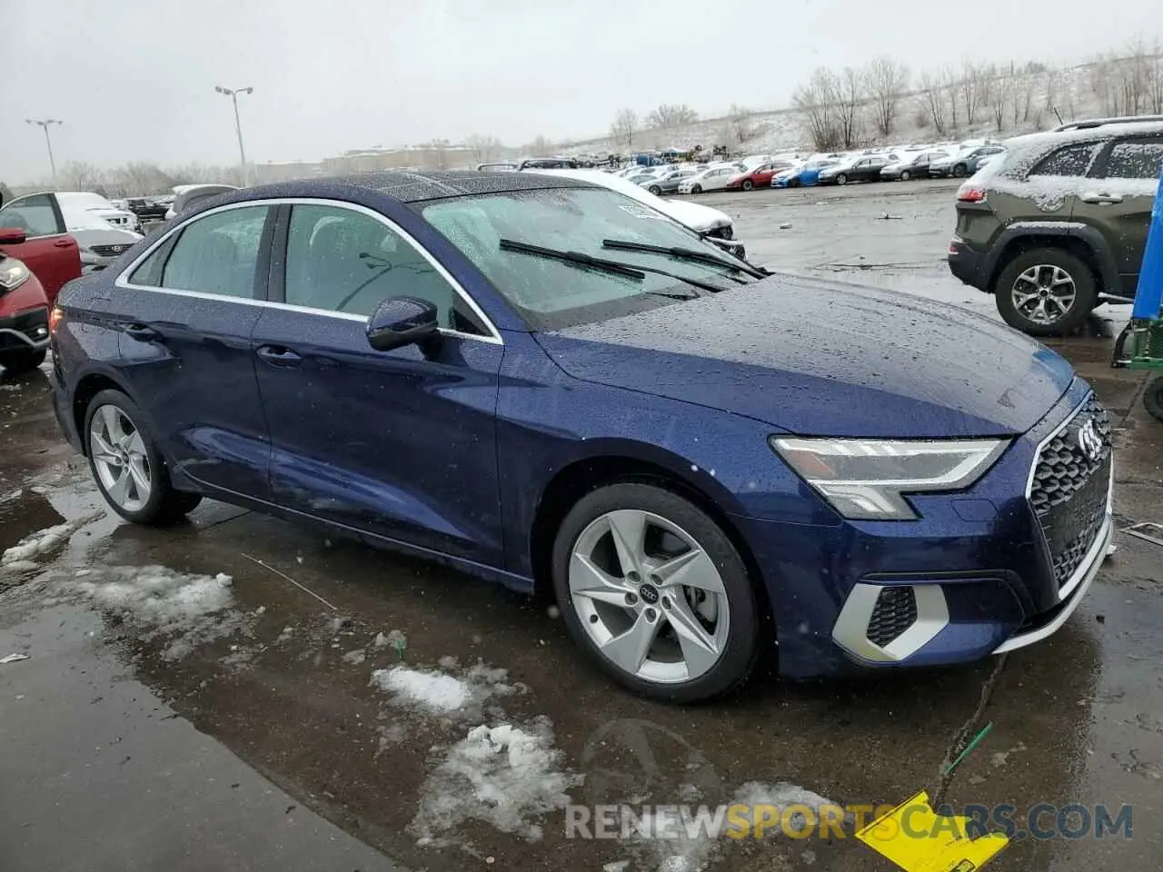 4 Фотография поврежденного автомобиля WAUAUDGY8PA044700 AUDI A3 2023