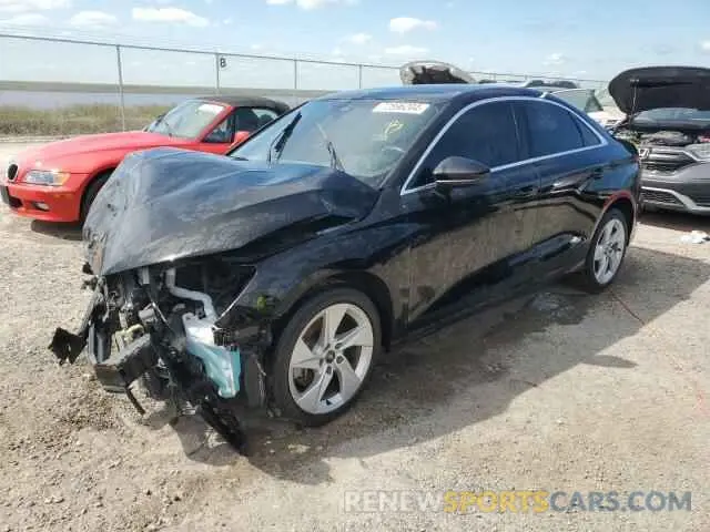 1 Фотография поврежденного автомобиля WAUAUDGYXPA103763 AUDI A3 2023