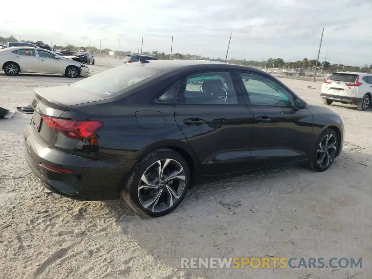 3 Фотография поврежденного автомобиля WAUBUDGY3PA122935 AUDI A3 2023