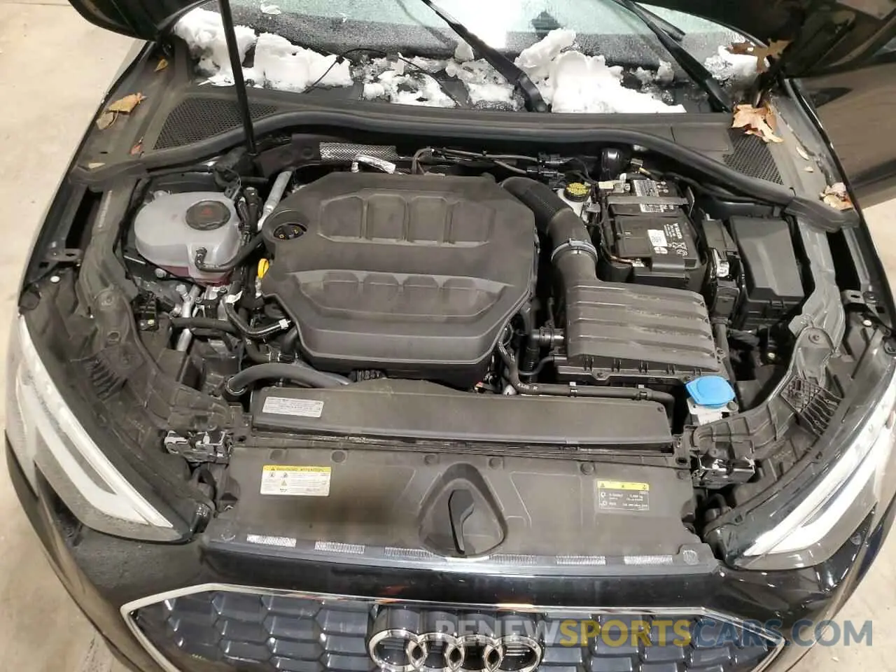 11 Фотография поврежденного автомобиля WAUBUDGY8PA063767 AUDI A3 2023