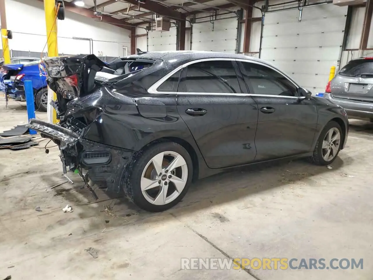 3 Фотография поврежденного автомобиля WAUBUDGY8PA063767 AUDI A3 2023