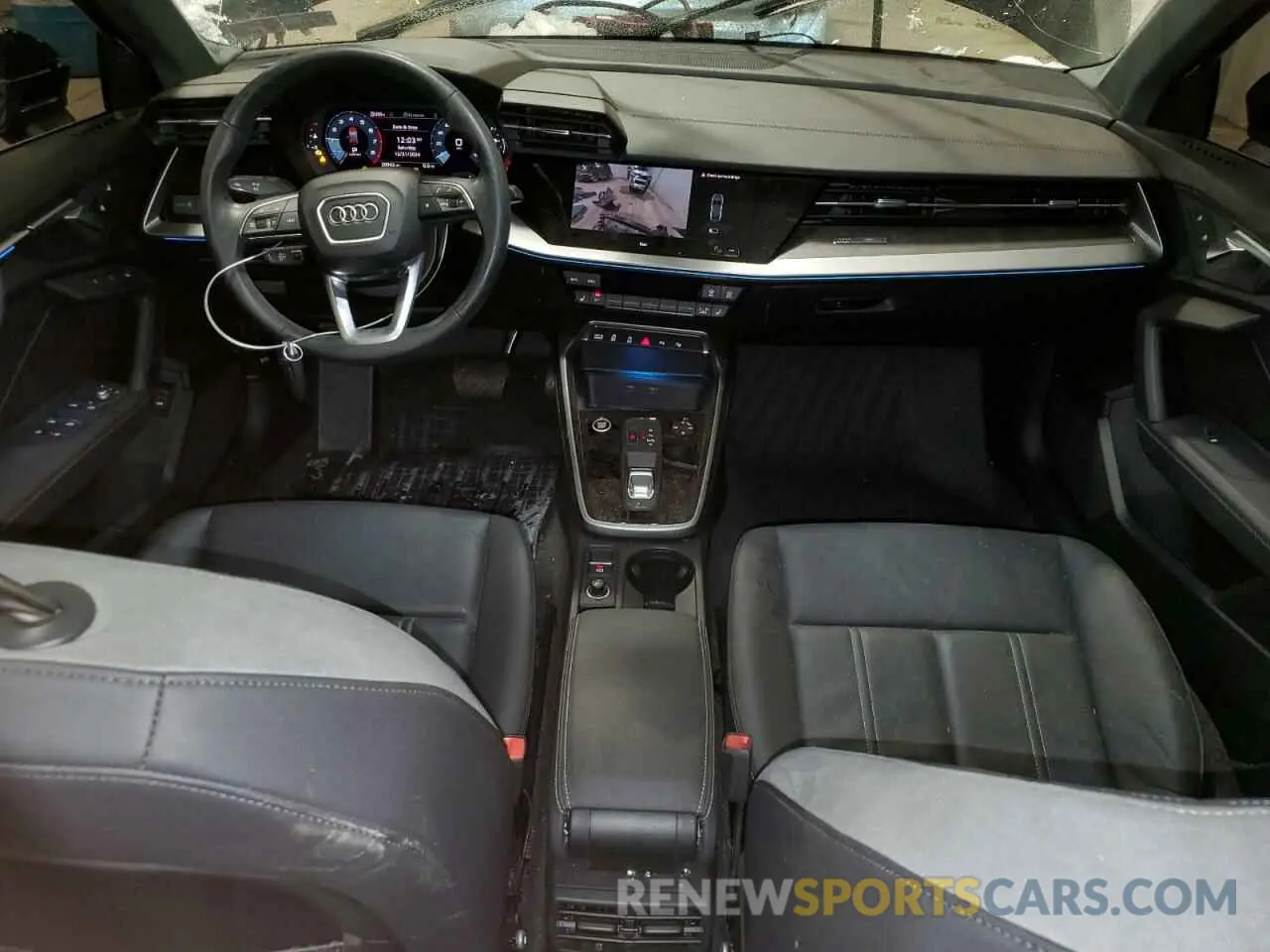 8 Фотография поврежденного автомобиля WAUBUDGY8PA063767 AUDI A3 2023