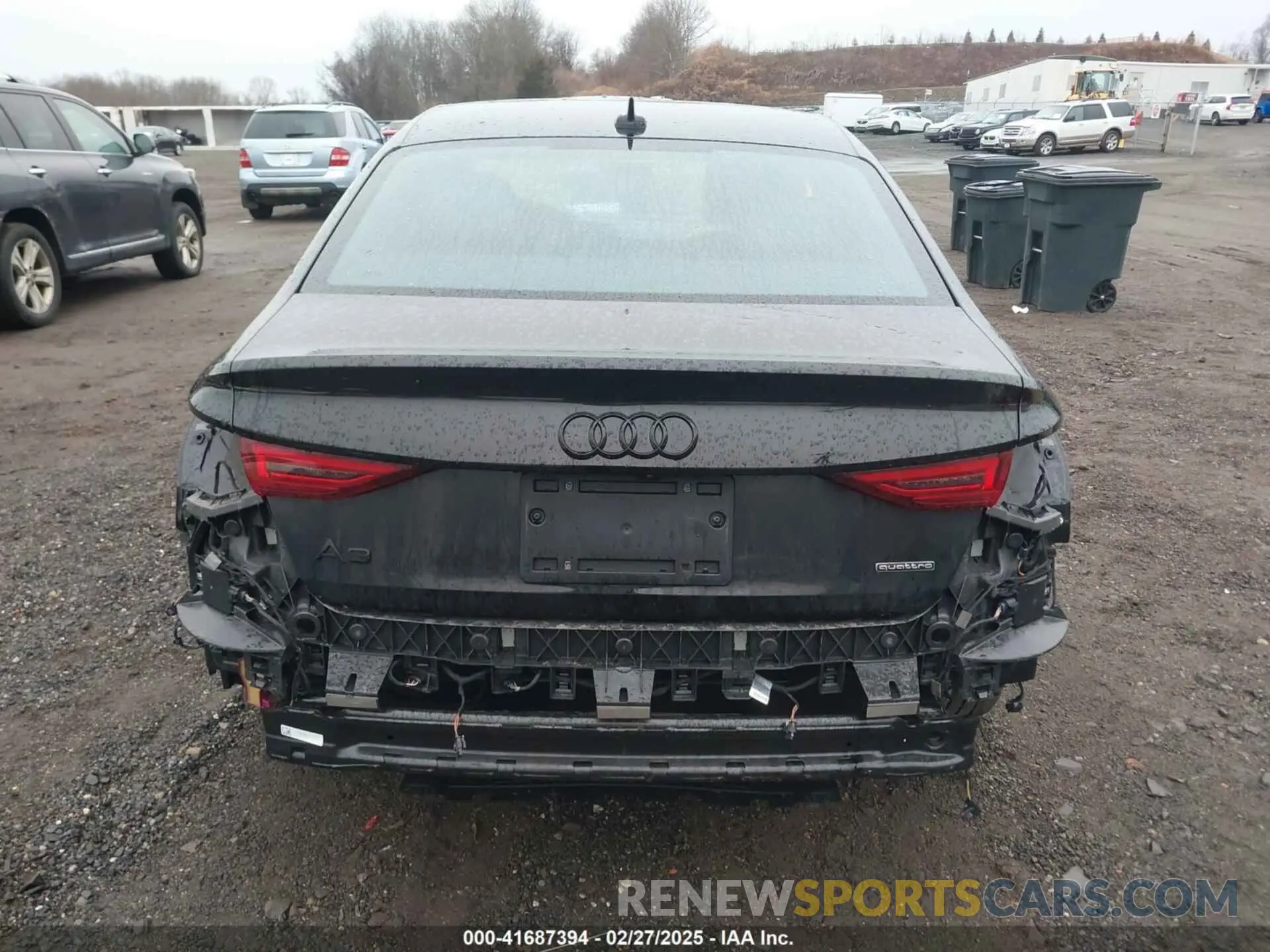 16 Фотография поврежденного автомобиля WAUGUDGY1PA104004 AUDI A3 2023