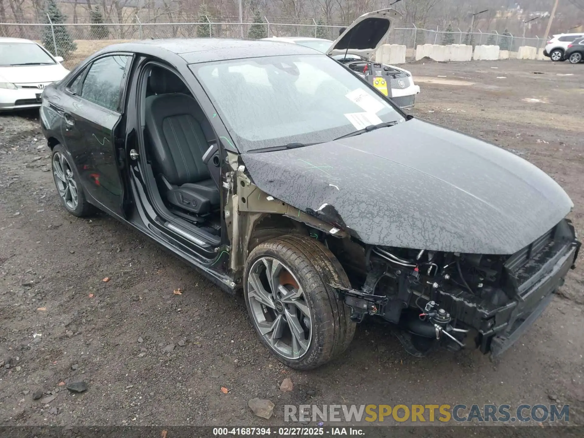 6 Фотография поврежденного автомобиля WAUGUDGY1PA104004 AUDI A3 2023