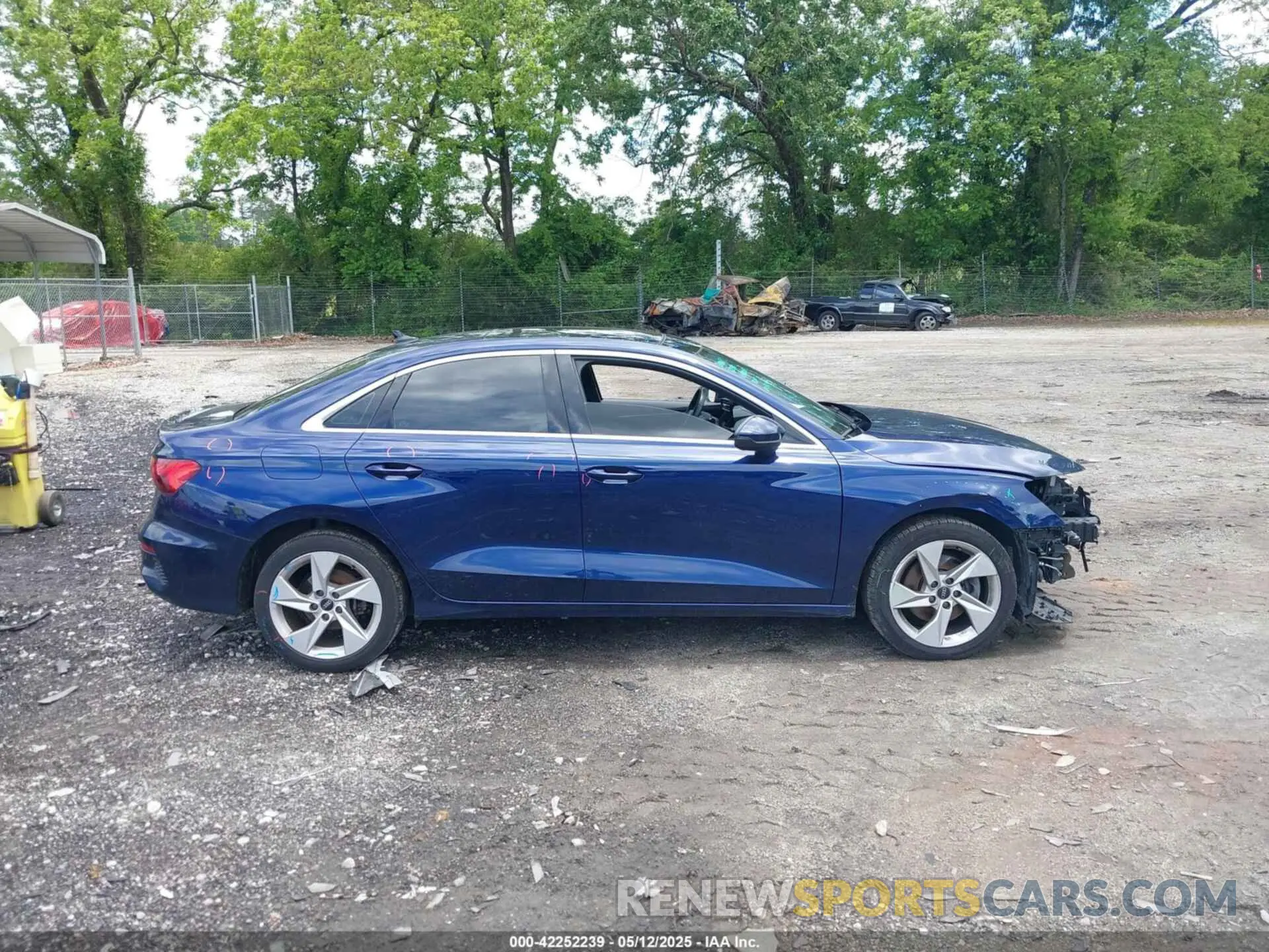 14 Photograph of a damaged car WAUGUDGY5PA070214 AUDI A3 2023