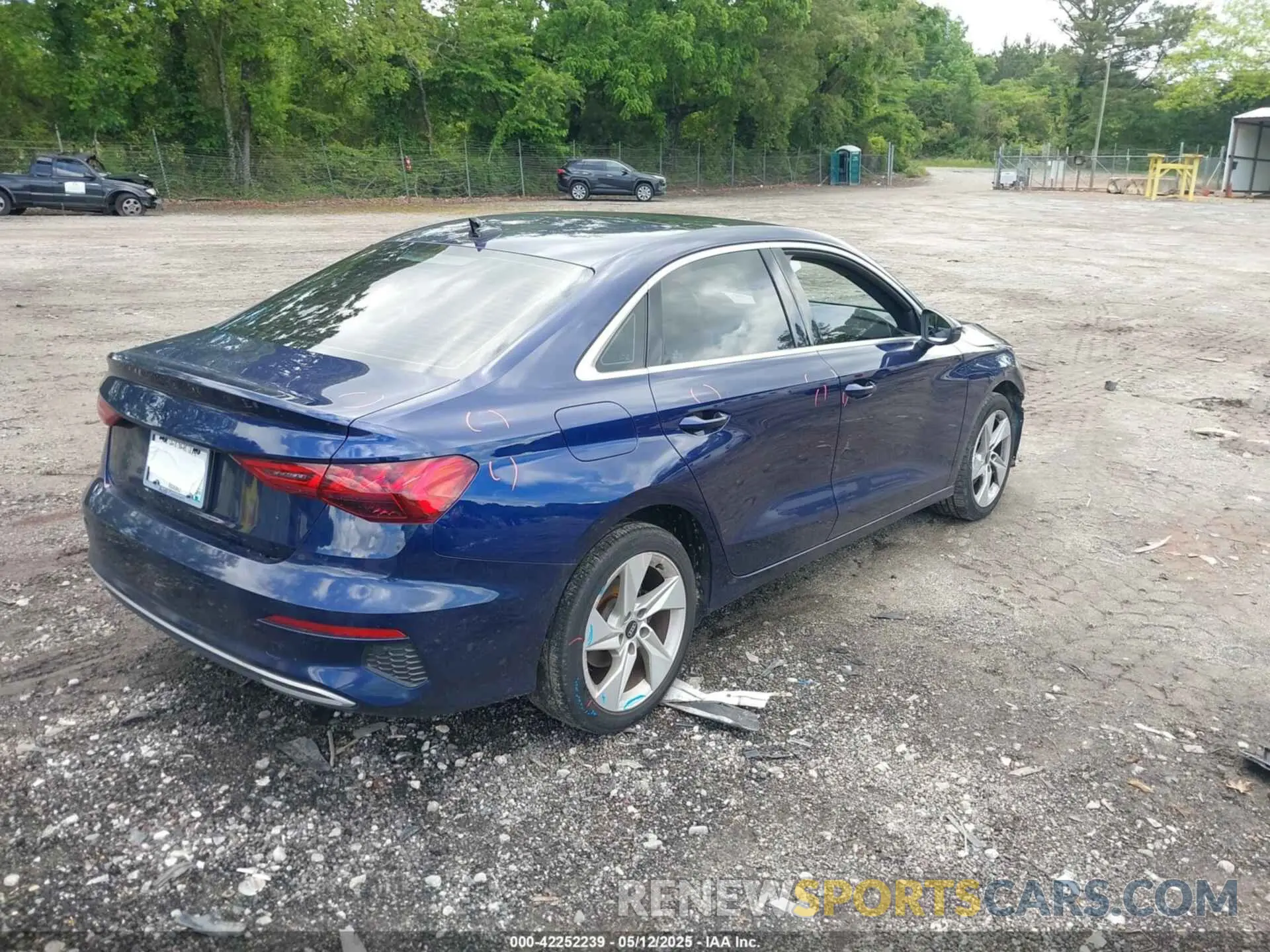 4 Photograph of a damaged car WAUGUDGY5PA070214 AUDI A3 2023