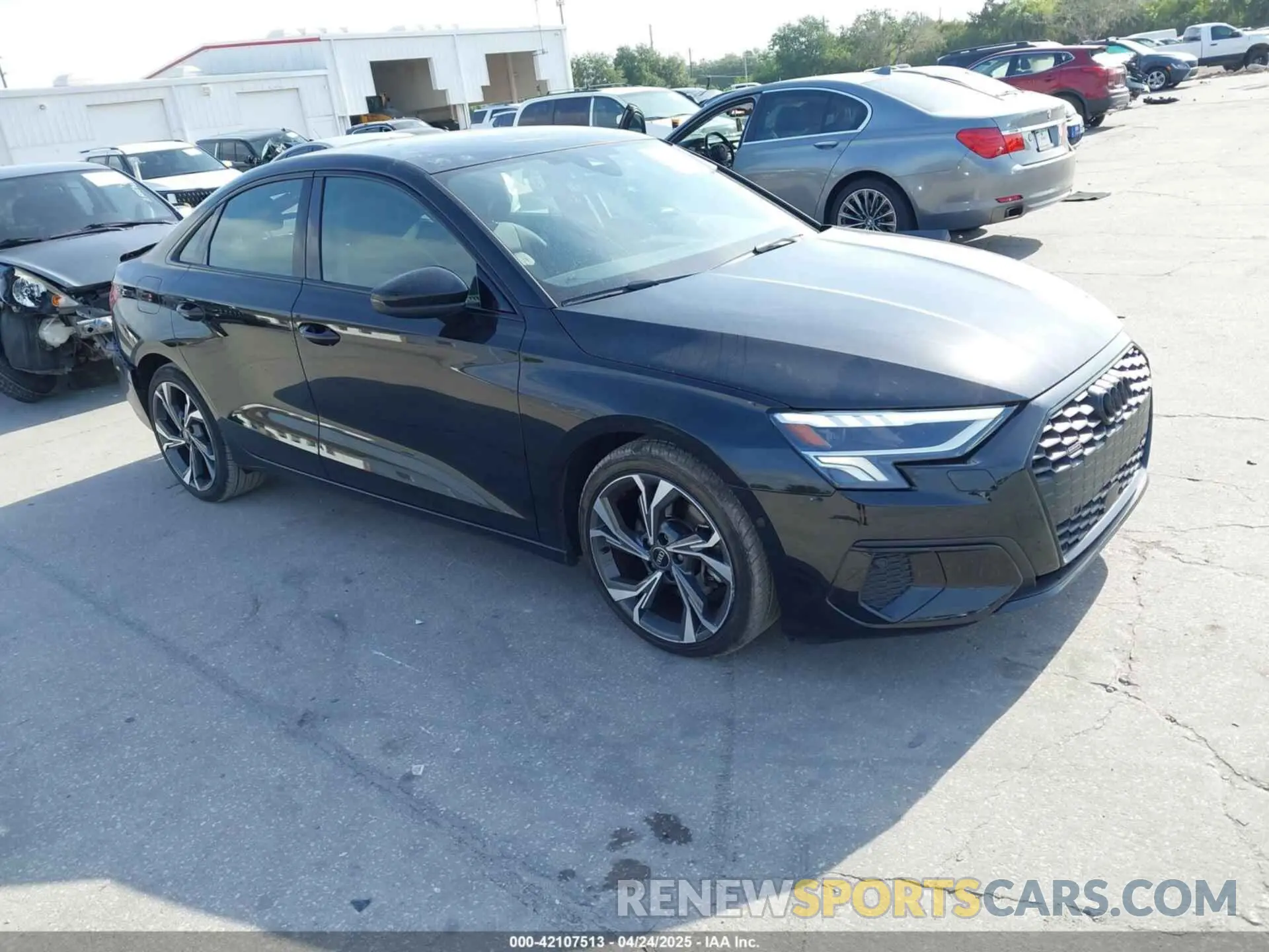 1 Photograph of a damaged car WAUHUDGY1PA022956 AUDI A3 2023