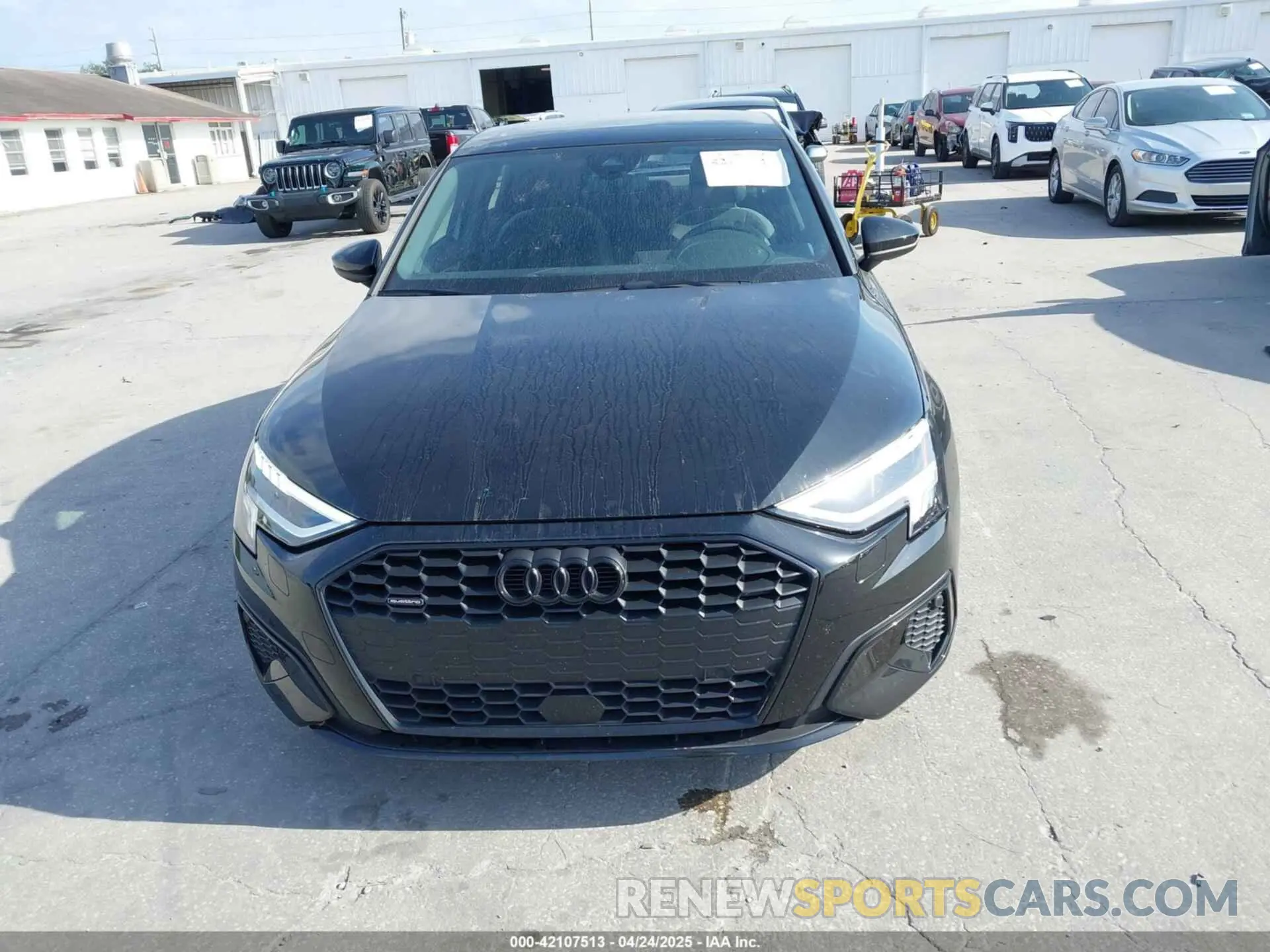 11 Photograph of a damaged car WAUHUDGY1PA022956 AUDI A3 2023