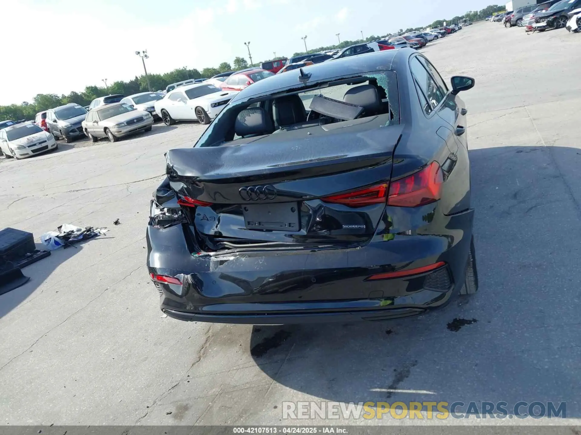 15 Photograph of a damaged car WAUHUDGY1PA022956 AUDI A3 2023