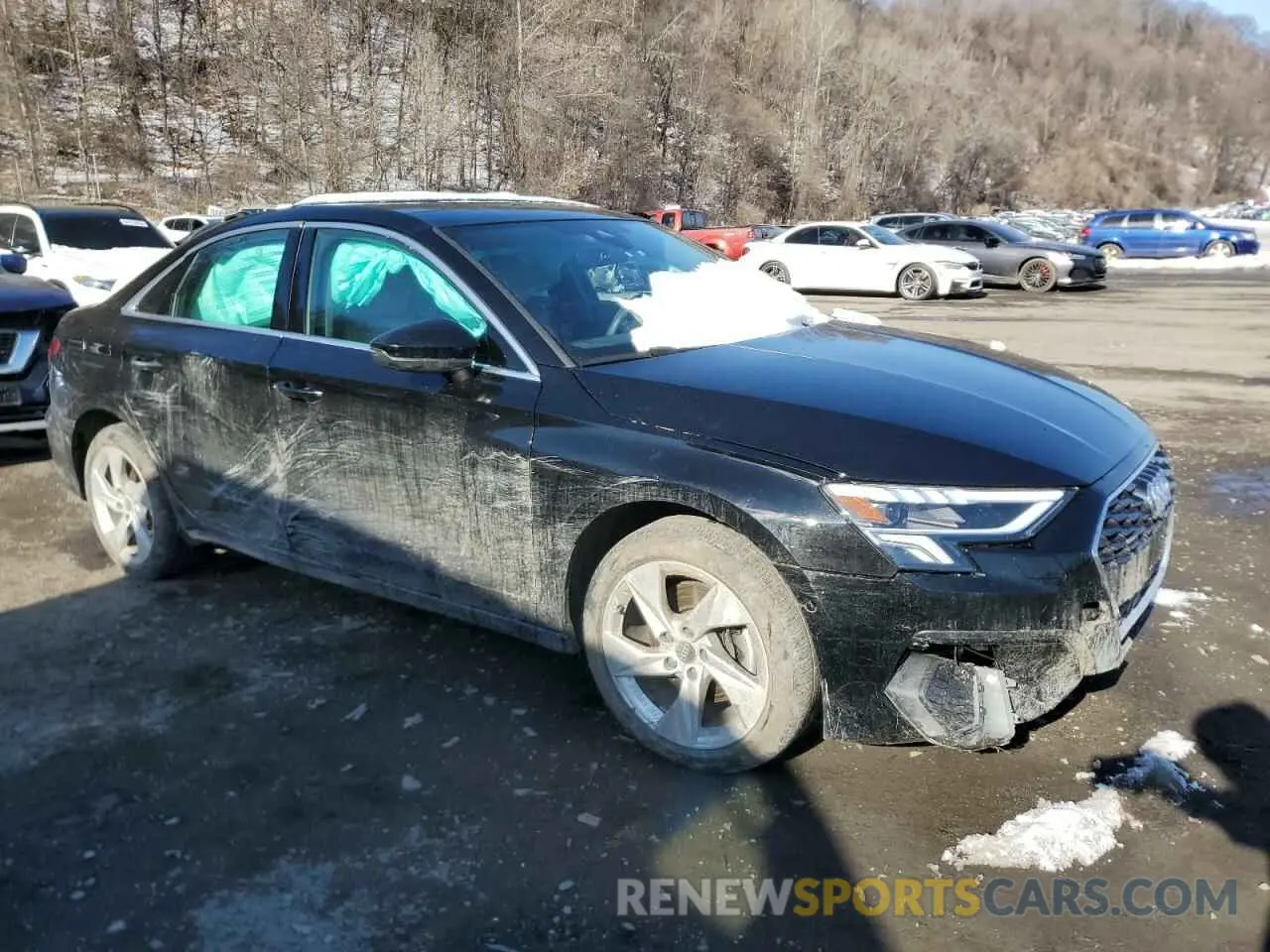 4 Фотография поврежденного автомобиля WAUHUDGY1PA068299 AUDI A3 2023